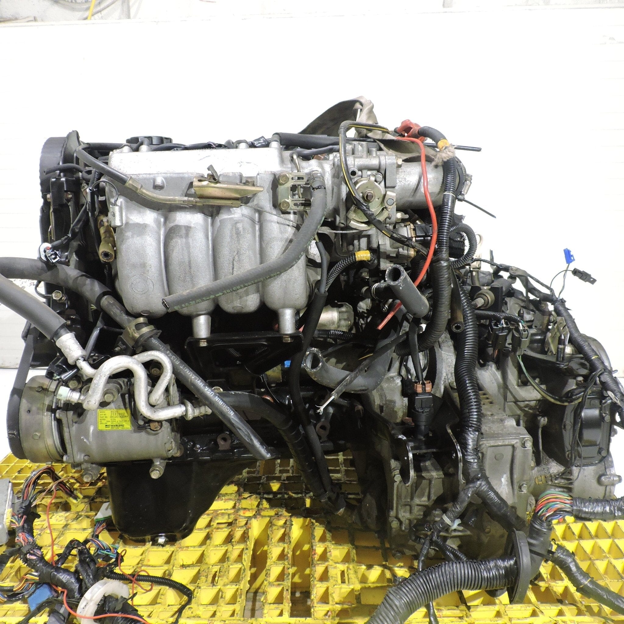 Mitsubishi Eclipse 1995-1996 2.0L Turbo Engine Automatic Transmission Swap - 4G63