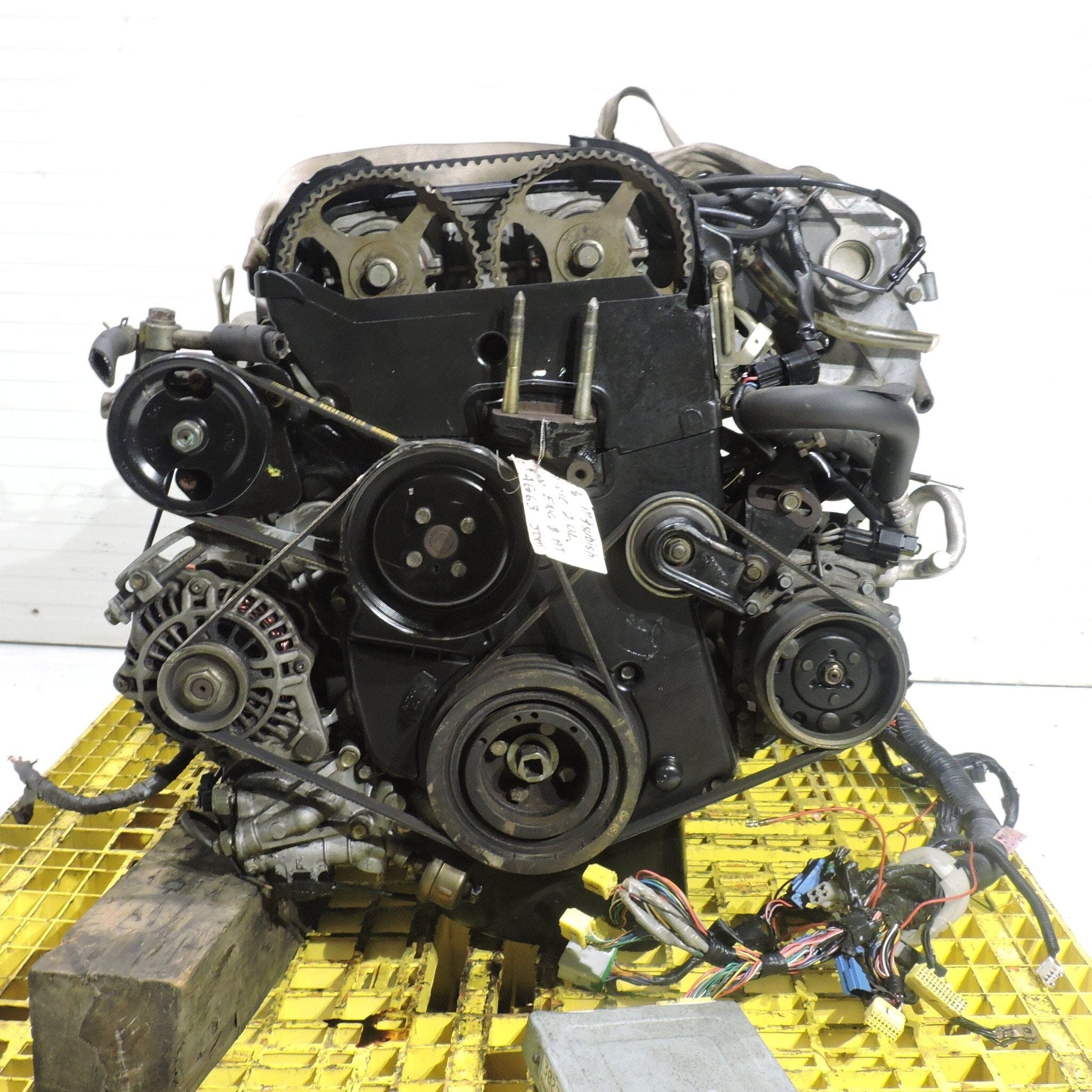 Mitsubishi Eclipse 1995-1996 2.0L Turbo Engine Automatic Transmission Swap - 4G63