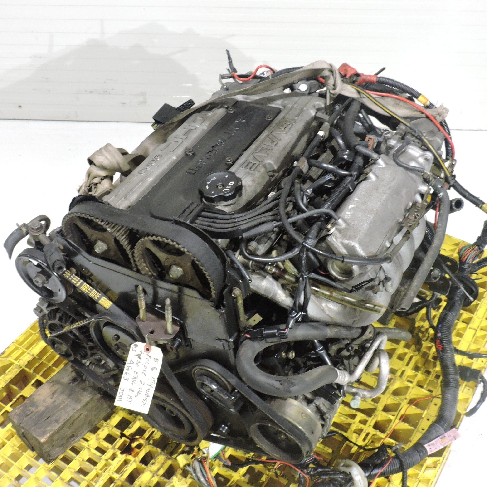 Mitsubishi Eclipse 1995-1996 2.0L Turbo Engine Automatic Transmission Swap - 4G63
