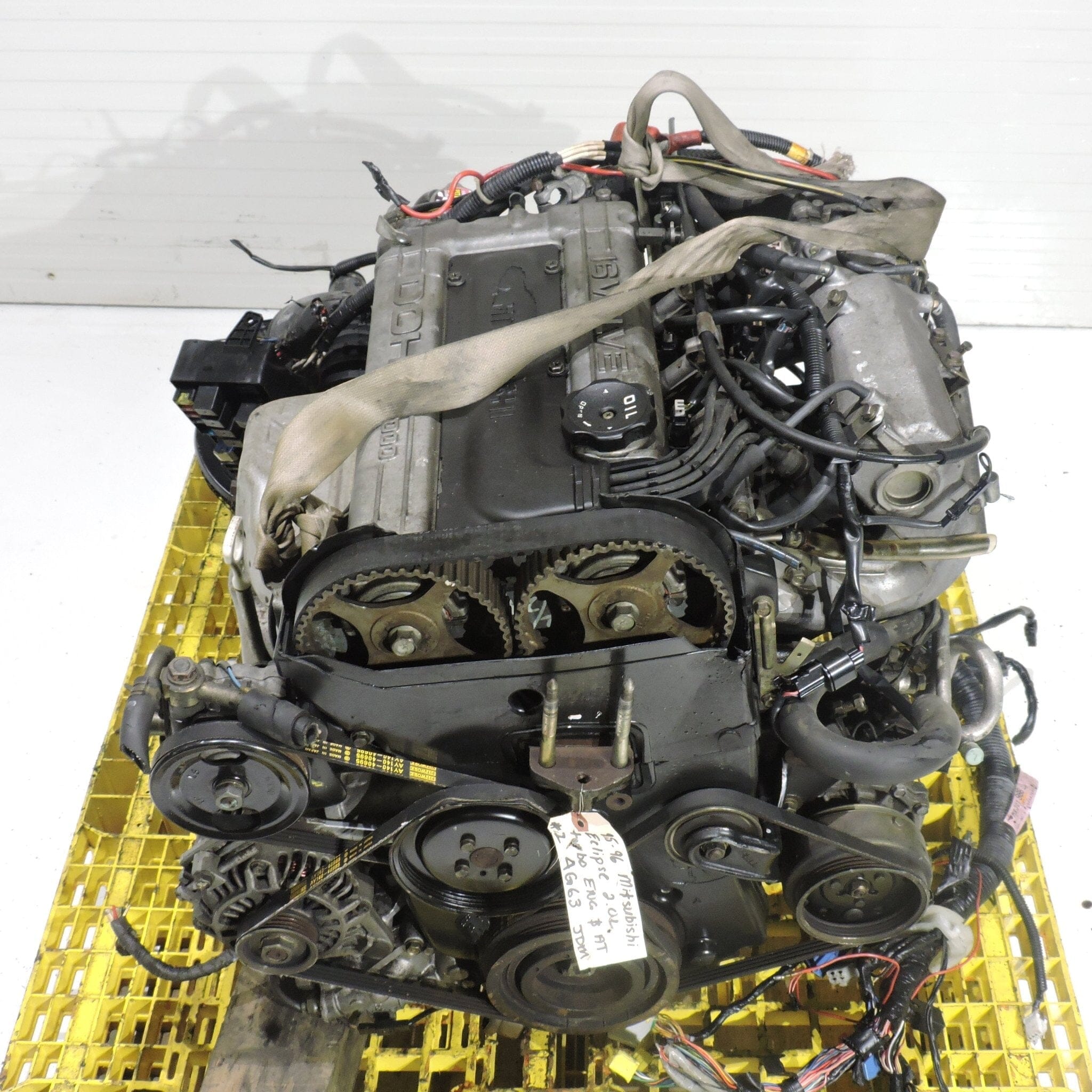 Mitsubishi Eclipse 1995-1996 2.0L Turbo Engine Automatic Transmission Swap - 4G63