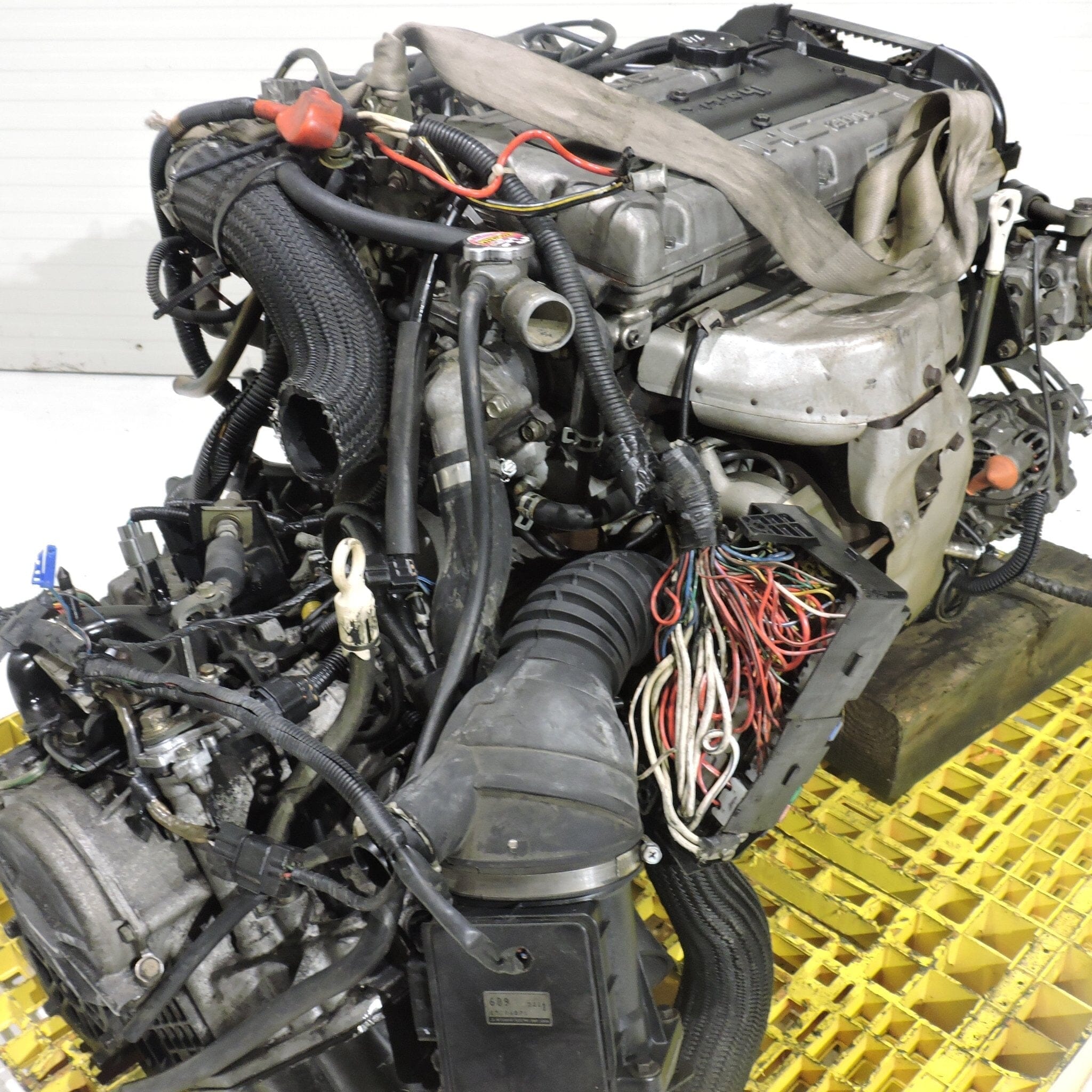 Mitsubishi Eclipse 1995-1996 2.0L Turbo Engine Automatic Transmission Swap - 4G63