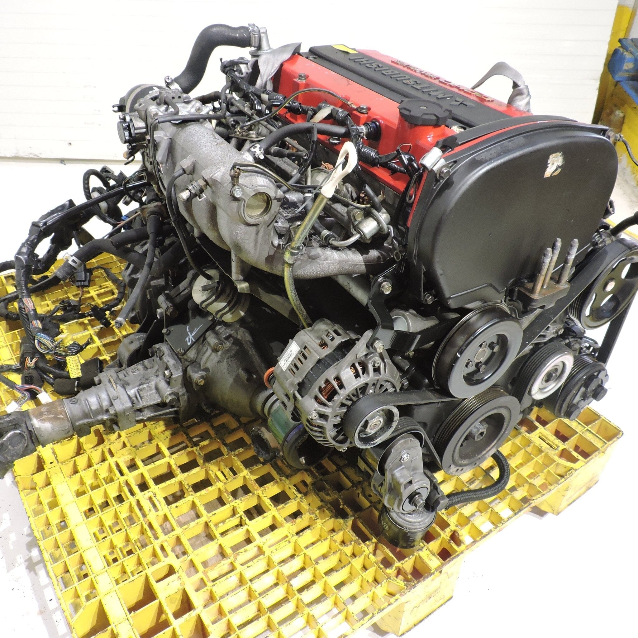 Mitsubishi Lancer Evolution 4 IV Turbo 2.0L JDM Engine Transmission Manual Swap - 4G63 CN9a