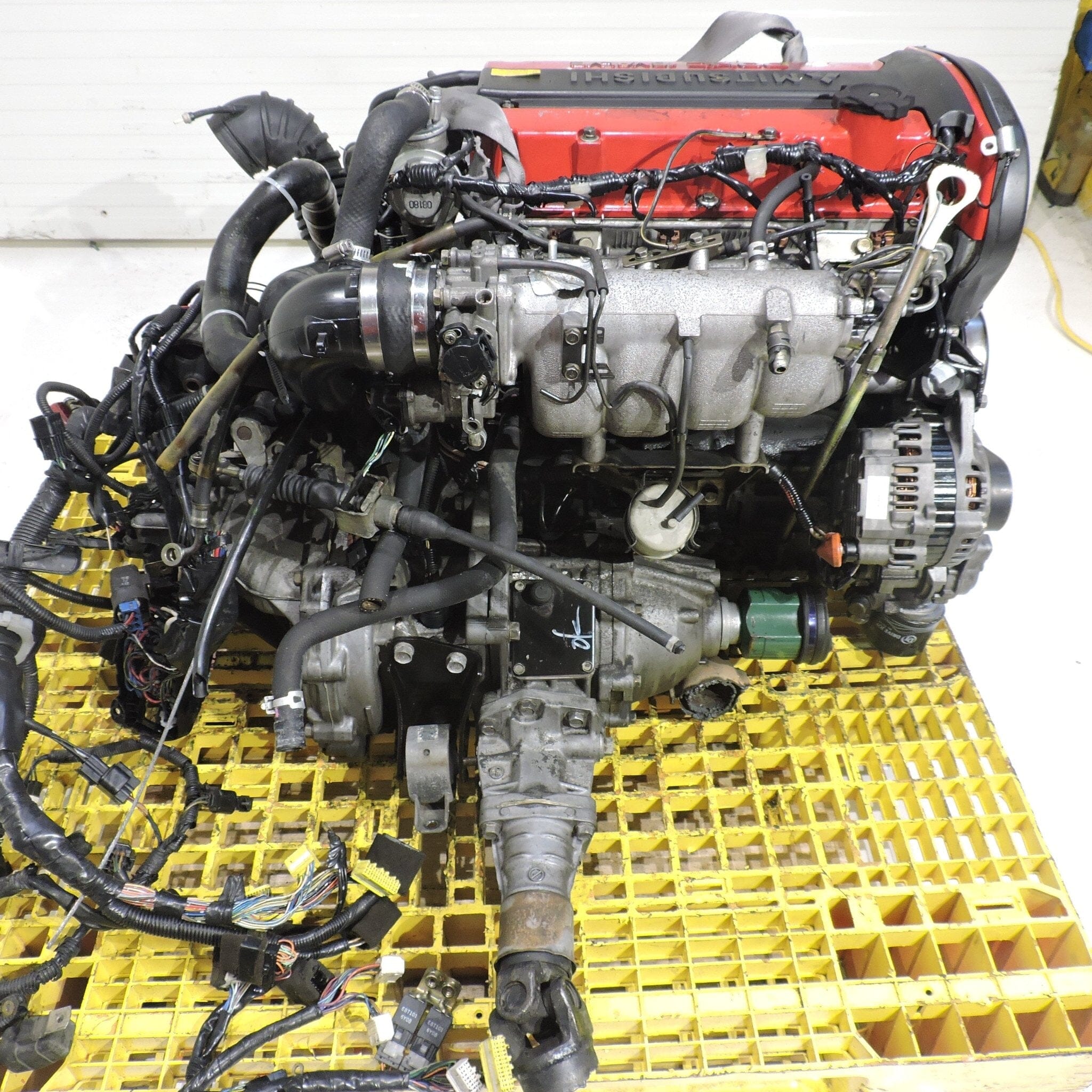 Mitsubishi Lancer Evolution 4 IV Turbo 2.0L JDM Engine Transmission Manual Swap - 4G63 CN9a