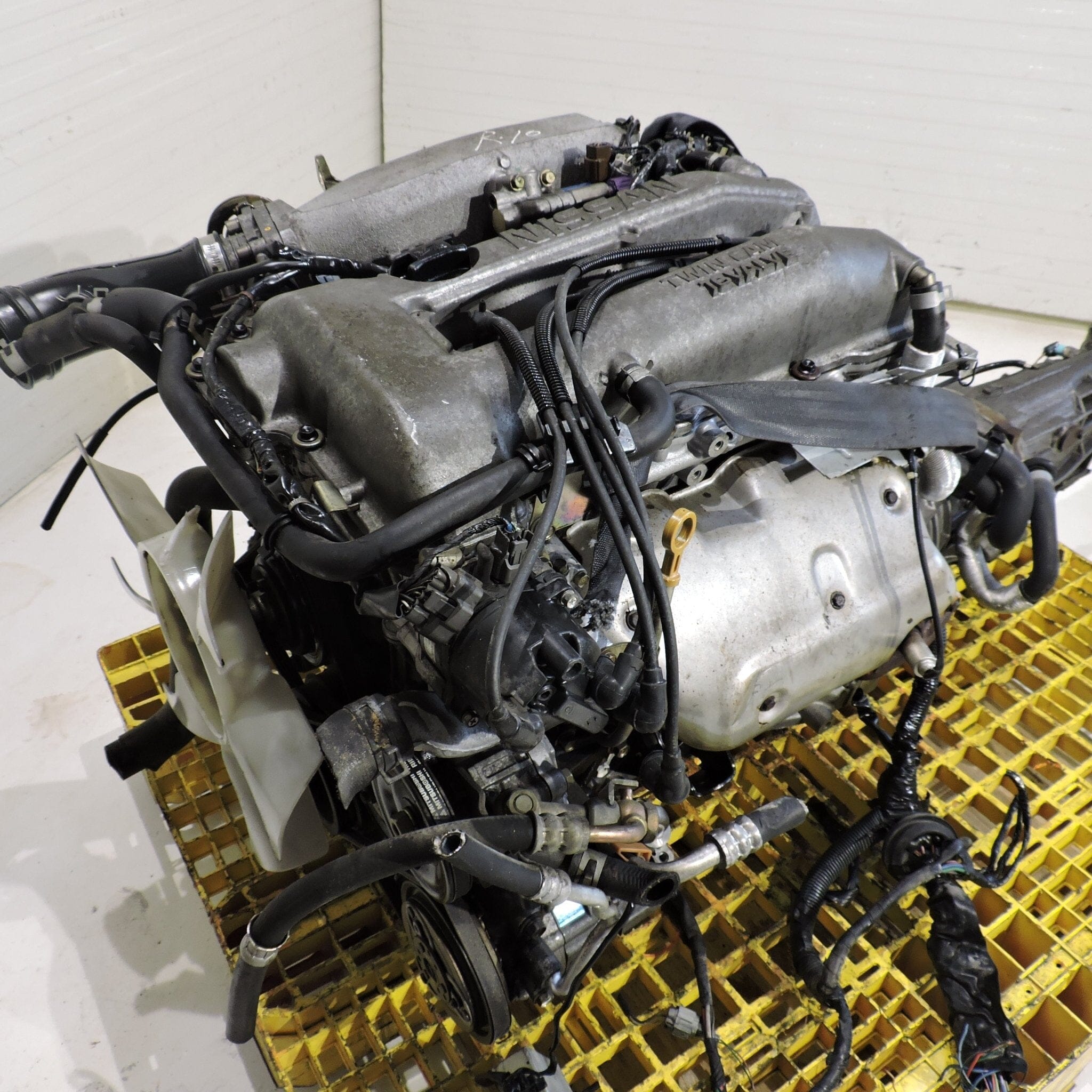 Nissan Silvia 180sx 240sx Engine 5 Speed Transmission S14 2.0l Rwd Non-Turbo JDM Engine Transmission - Sr20de
