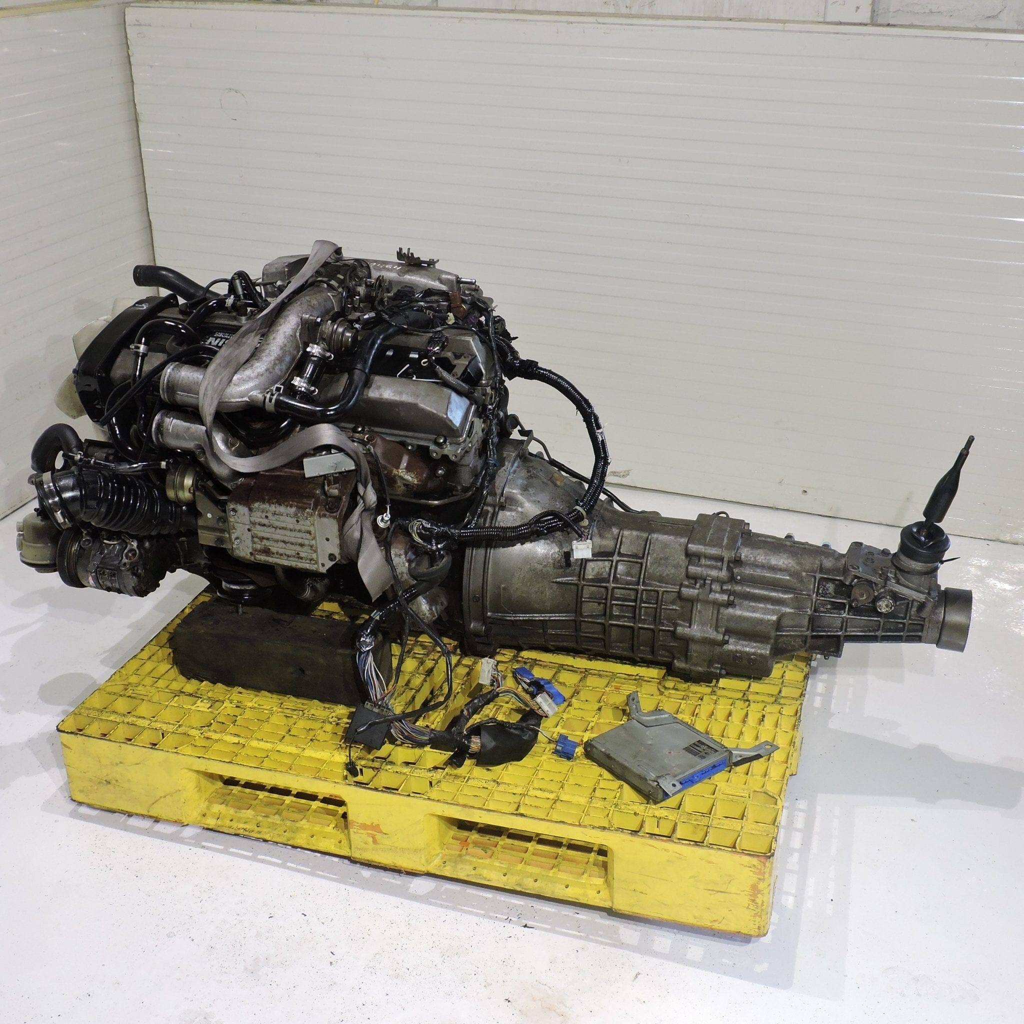 Nissan Skyline Non-Neo Vvl Turbo 2.5l Rwd Jdm Manual Engine Transmission Rb25det