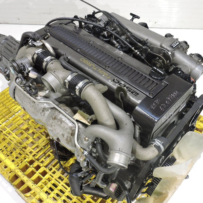 Toyota 1989-1995 2.5L Non Vvt-I Turbo Rear Sump JDM Engine Transmission Full Swap - 1JZ-GTE Engine