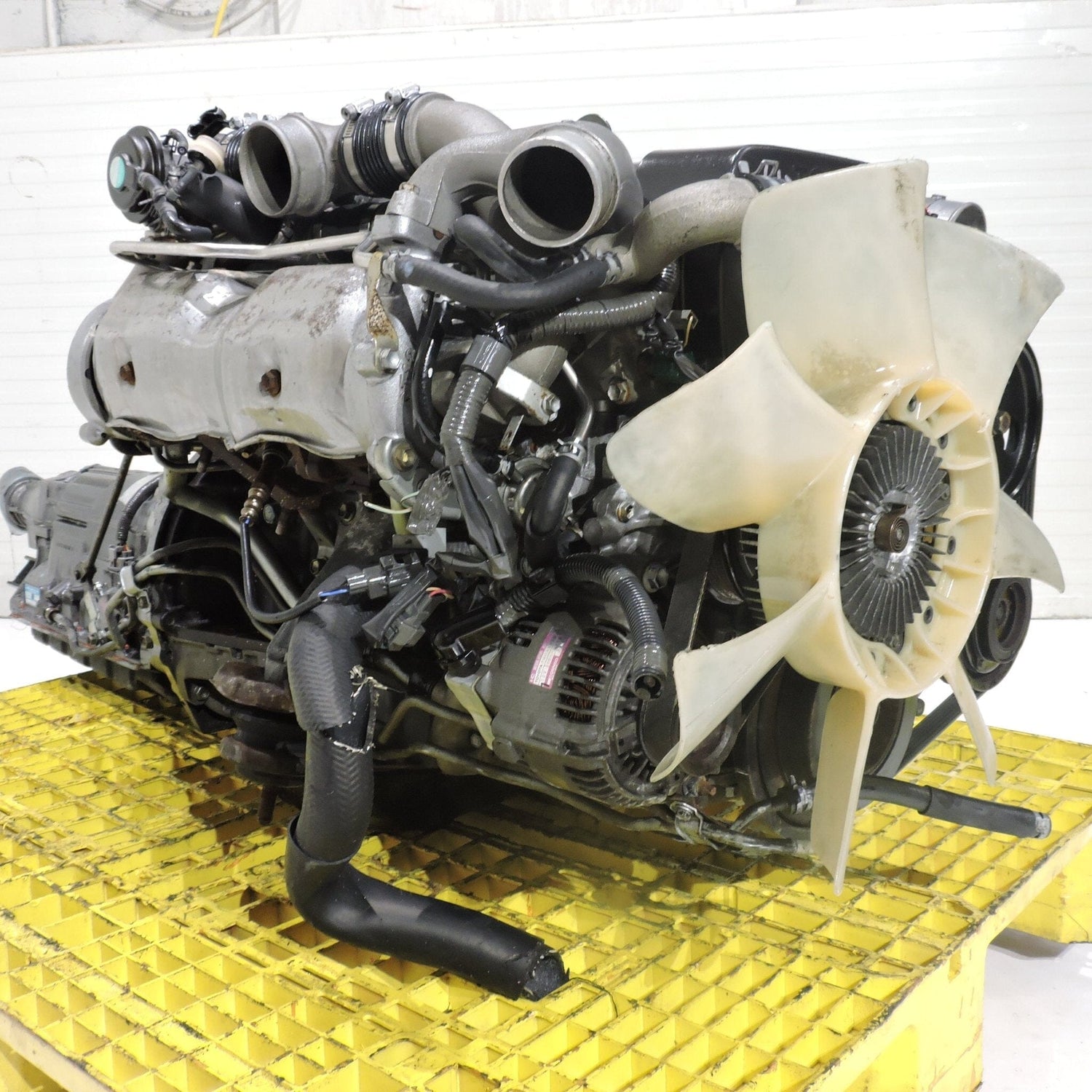 Toyota 1989-1995 2.5L Non Vvt-I Turbo Rear Sump JDM Engine Transmission Full Swap - 1JZ-GTE Engine