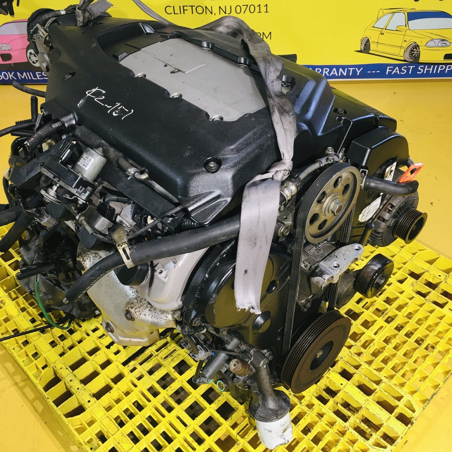 Honda Acura Tl (2001-2003) 3.2l Jdm Complete Engine With 4 Speed Auto Transmission Swap J32a