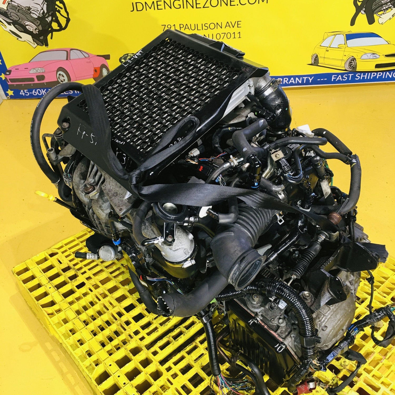 Mazda Speed3 (2007-2009) 2.3l Turbo Jdm Engine L3-Vdt