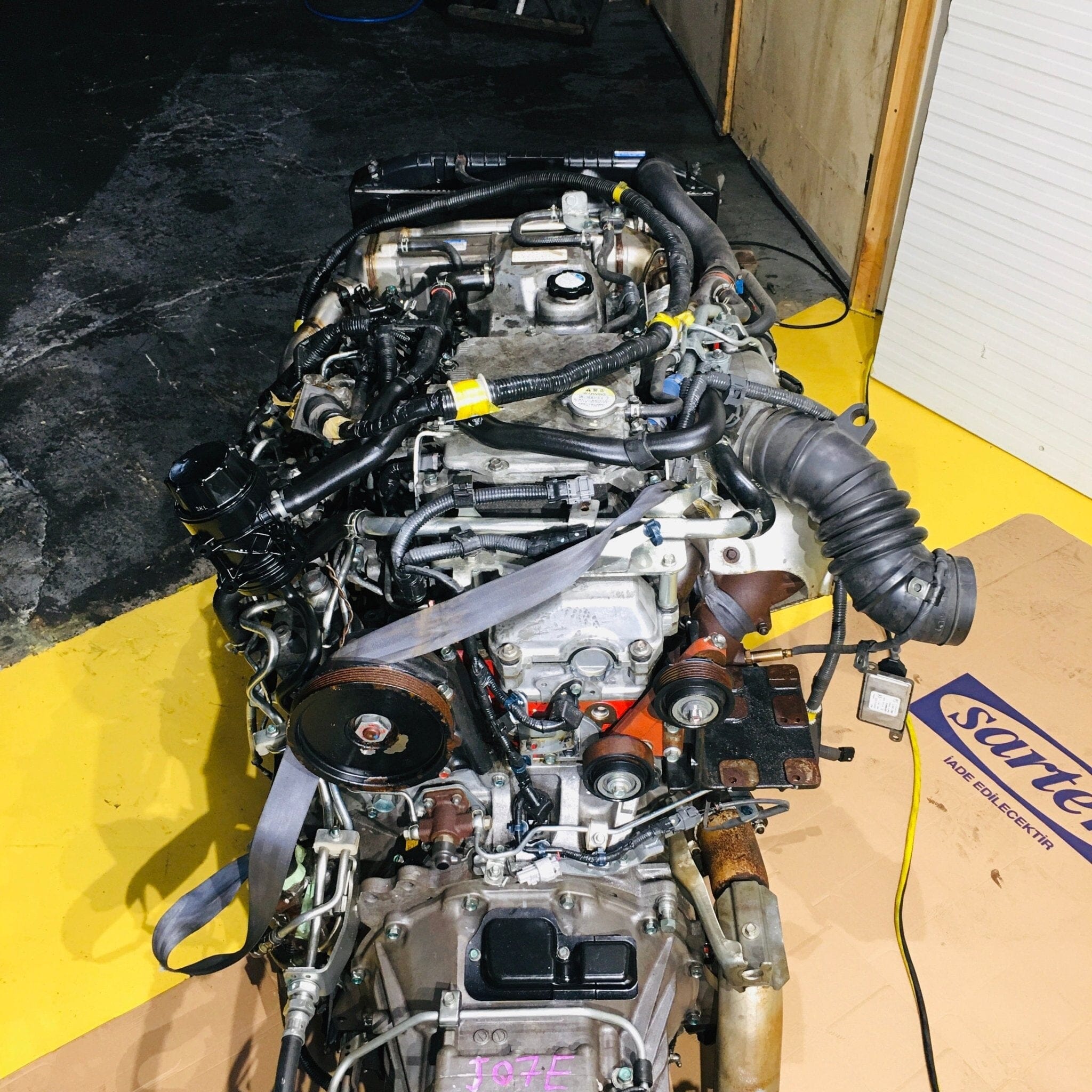 Hino Ranger 500 Series 7.0l 5 Cylinder Turbo Diesel JDM Engine Only - J07E