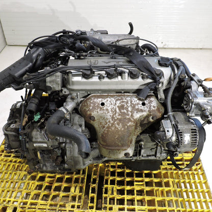 Honda Accord 1994-1995 2.2L Vtec Sohc JDM Engine Transmission Full Automatic Swap - F22B