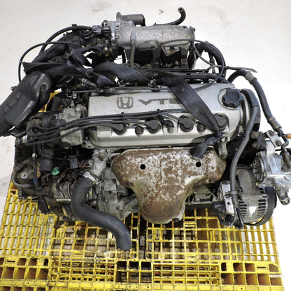 Honda Accord 1994-1995 2.2L Vtec Sohc JDM Engine Transmission Full Automatic Swap - F22B