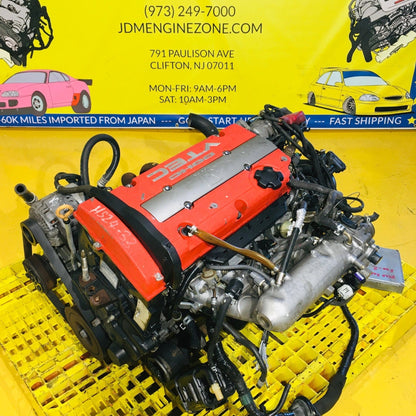 Honda Accord Euro-R 1997-2001 2.2L Vtec Dohc JDM Full Engine Transmission Lsd Swap - H22a Euro-R Redtop
