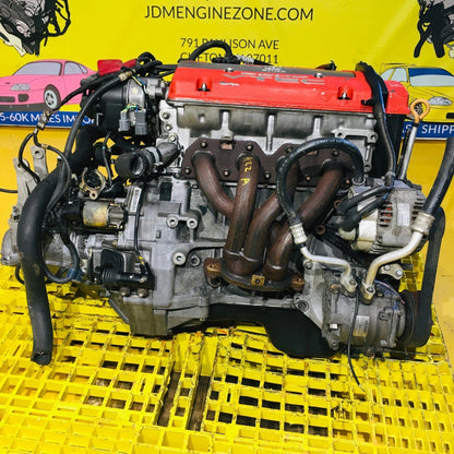 Honda Accord Euro-R 1997-2001 2.2L Vtec Dohc JDM Full Engine Transmission Lsd Swap - H22a Euro-R Redtop