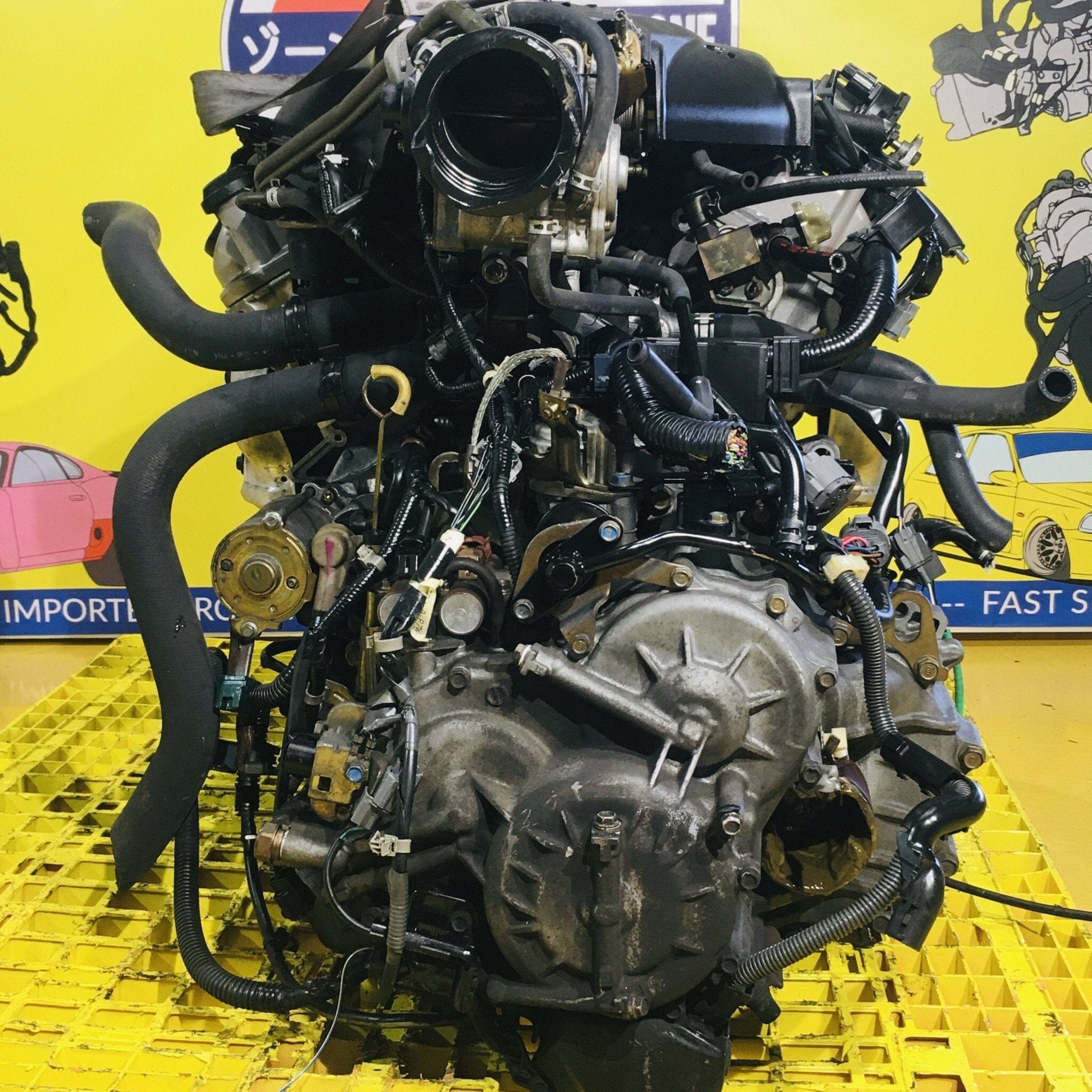 Honda Acura Tl (2001-2003) 3.2l Jdm Complete Engine With 4 Speed Auto Transmission Swap J32a