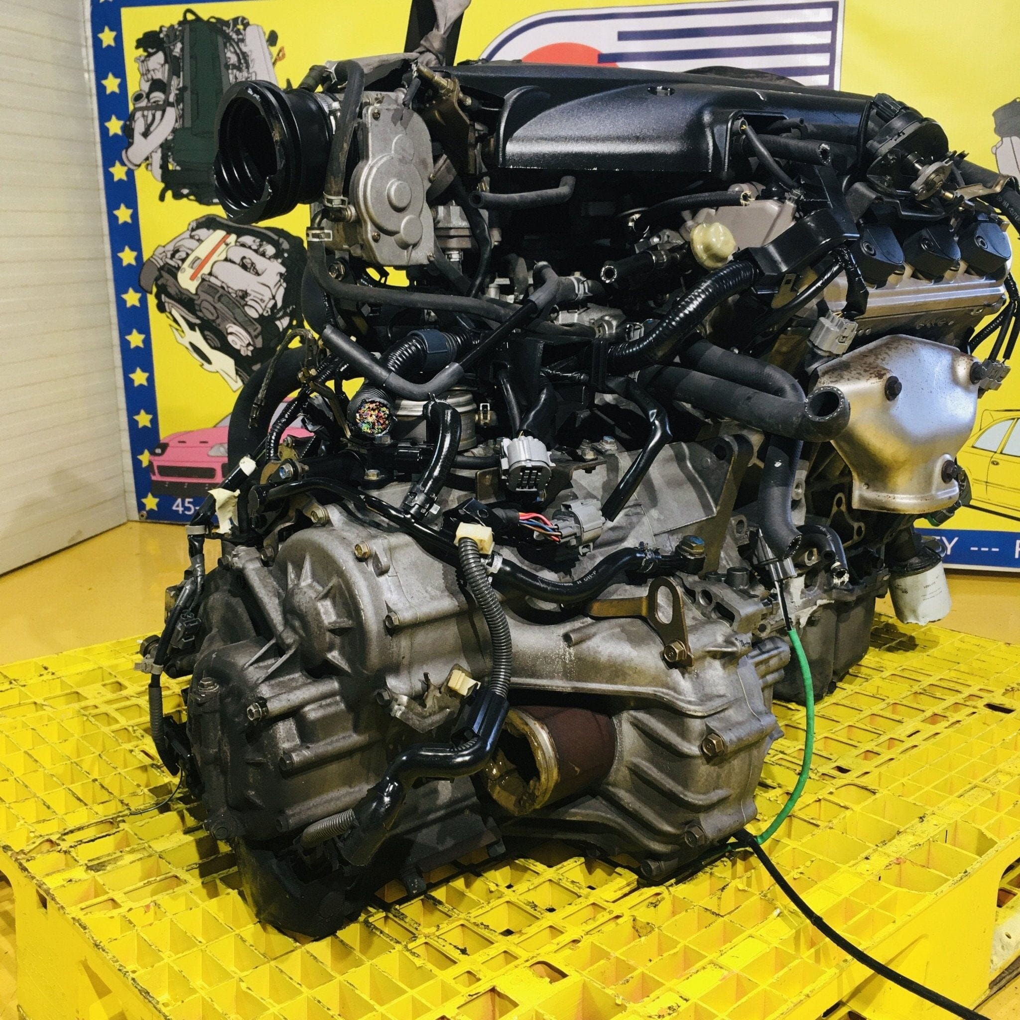 Honda Acura Tl (2001-2003) 3.2l Jdm Complete Engine With 4 Speed Auto Transmission Swap J32a