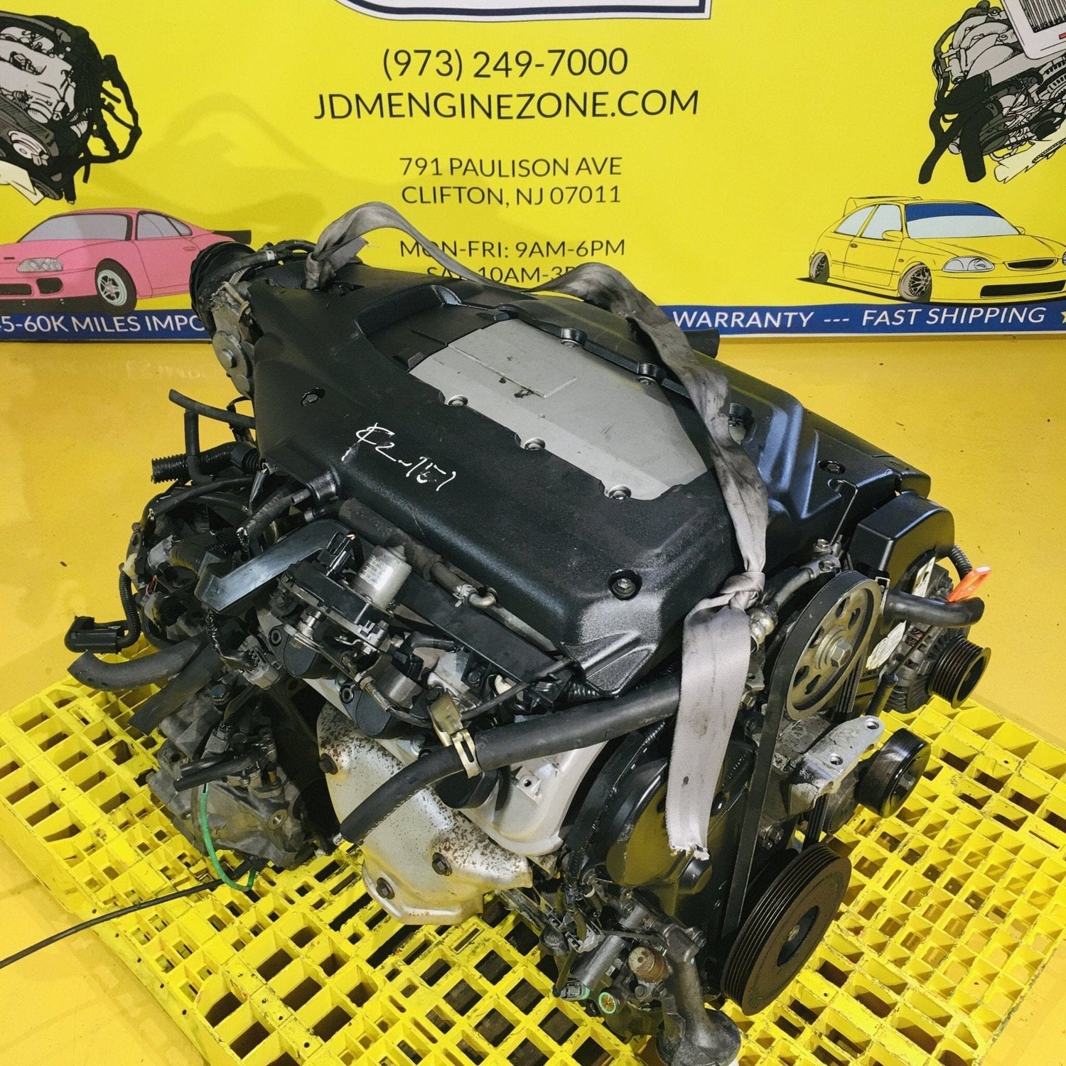 Honda Acura Tl (2001-2003) 3.2l Jdm Complete Engine With 4 Speed Auto Transmission Swap J32a