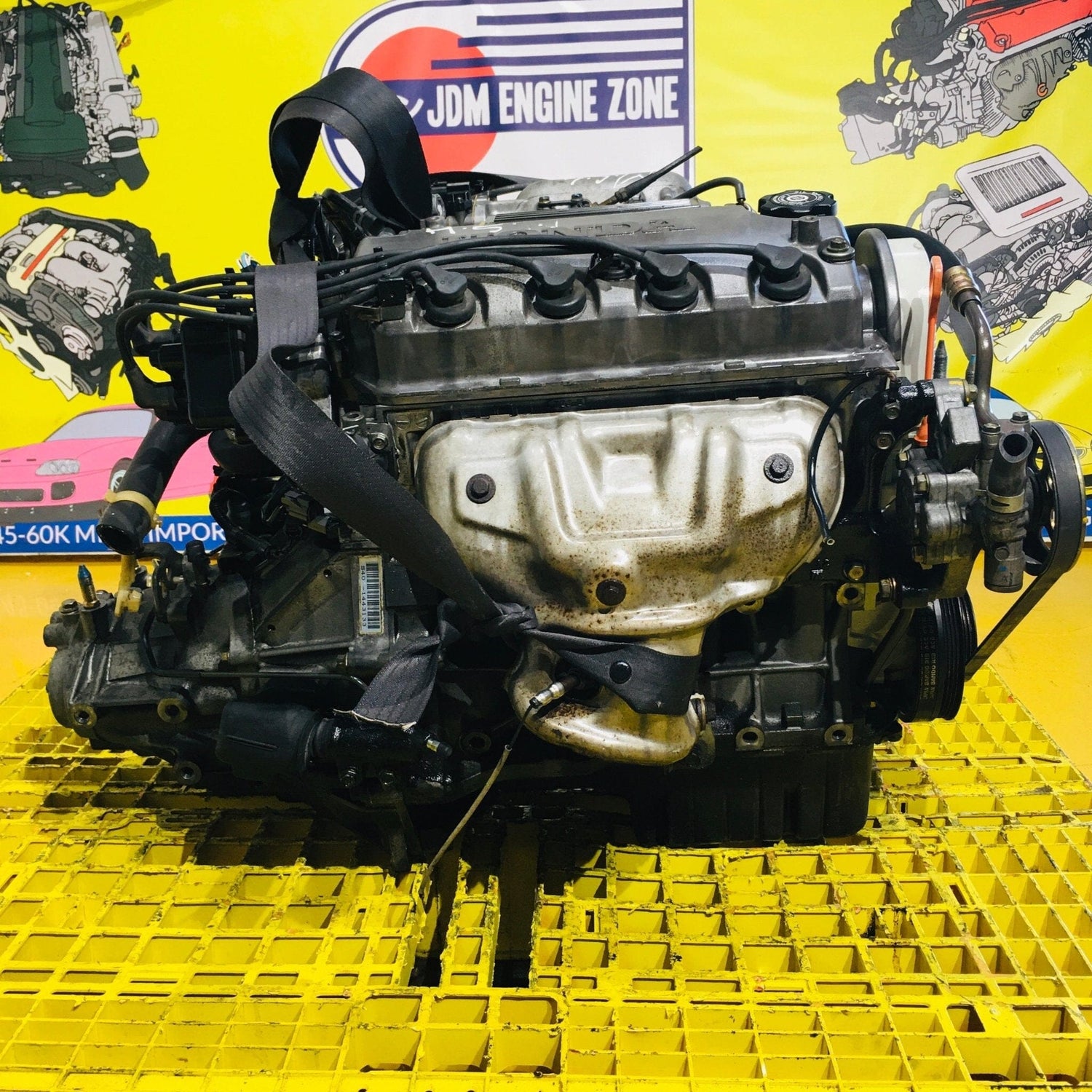 Honda Civic 1996-2000 1.5L SOHC Dual VTEC JDM Enigne Transmission Manual Swap - D15B
