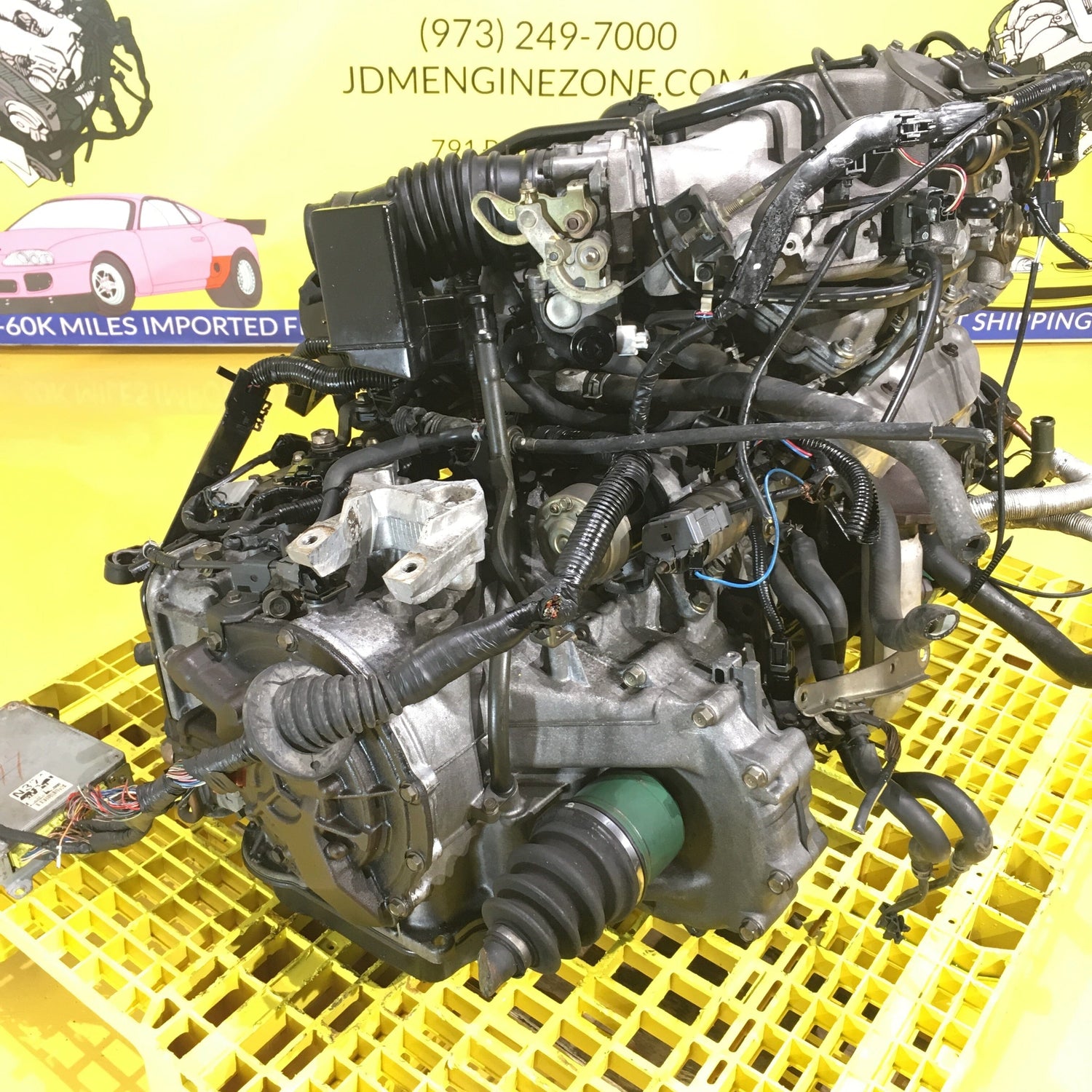 Mazda 626 1993-1997 2.5L JDM Engine Transmission Swap- KL-ZE - KL31