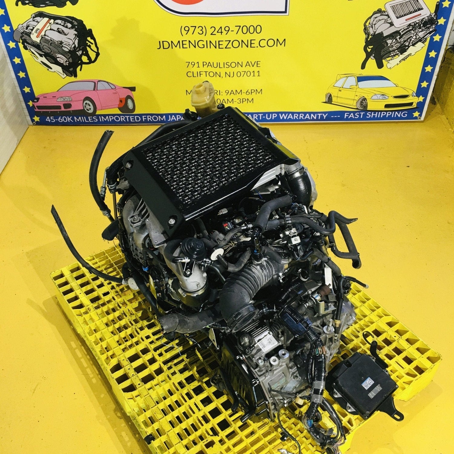 Mazda Cx-7 (2006-2012) 2.3l Turbo Jdm Engine Actual Swap 