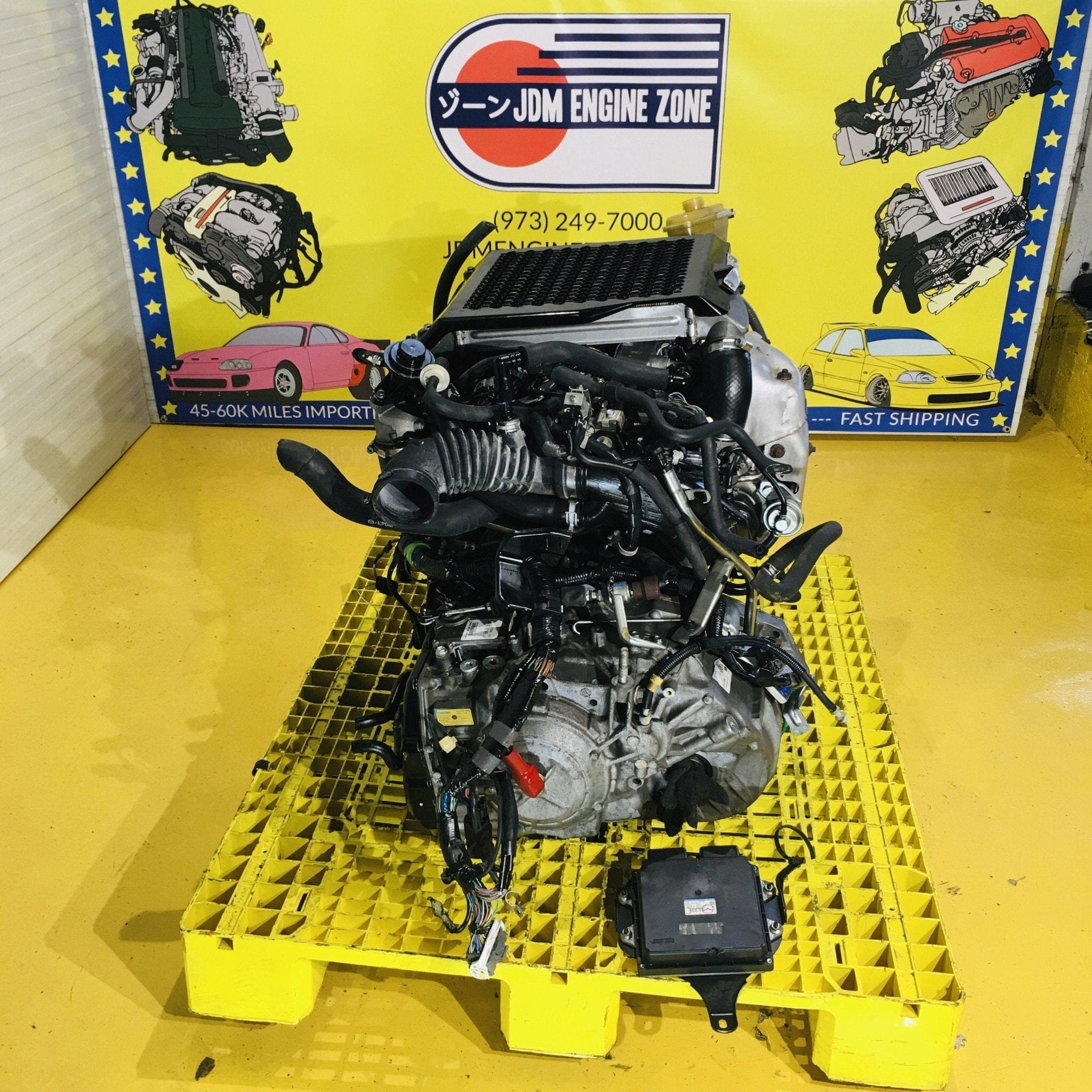 Mazda Cx-7 (2006-2012) 2.3l Turbo Jdm Engine Actual Swap 