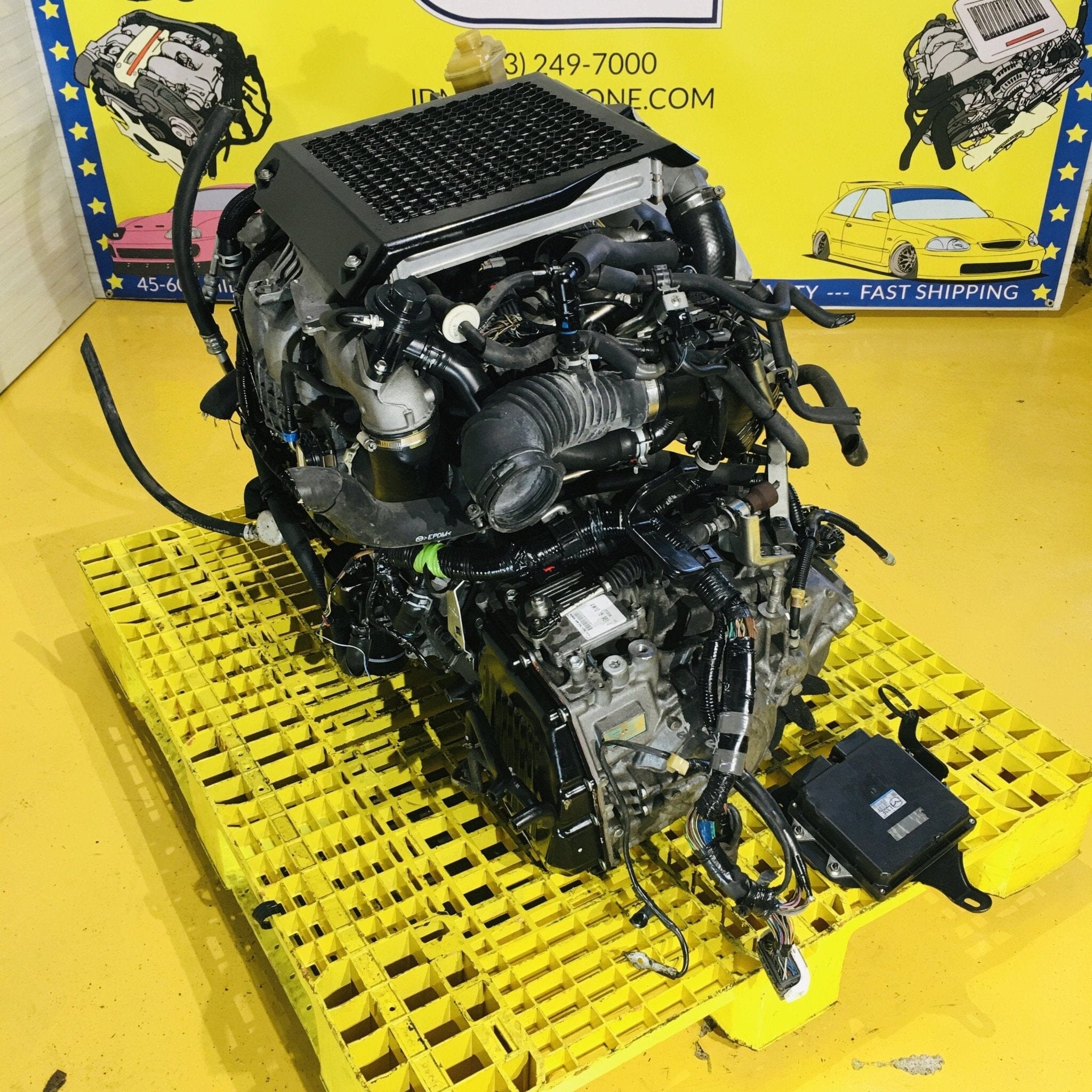 Mazda Cx-7 (2006-2012) 2.3l Turbo Jdm Engine Actual Swap 