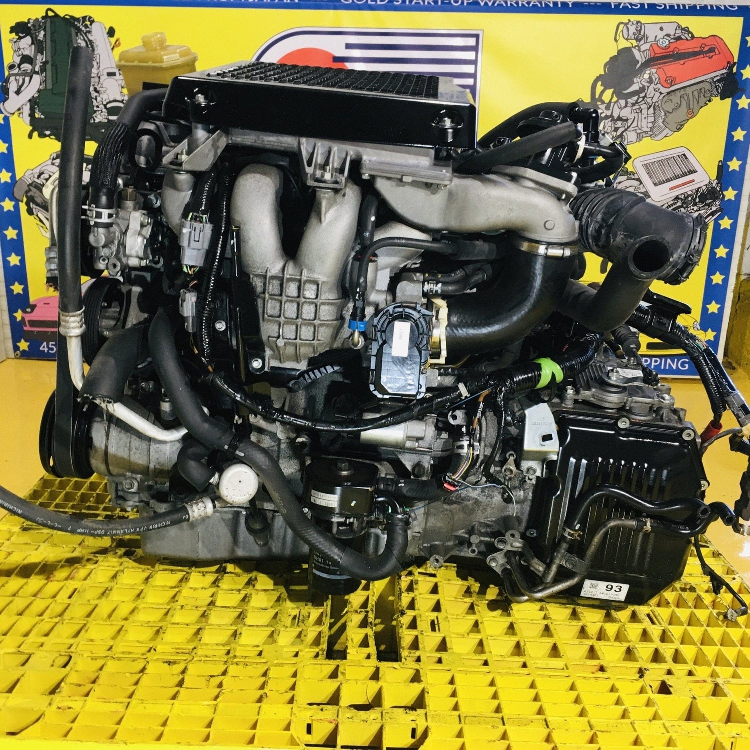 Mazda Cx-7 (2006-2012) 2.3l Turbo Jdm Engine Actual Swap 