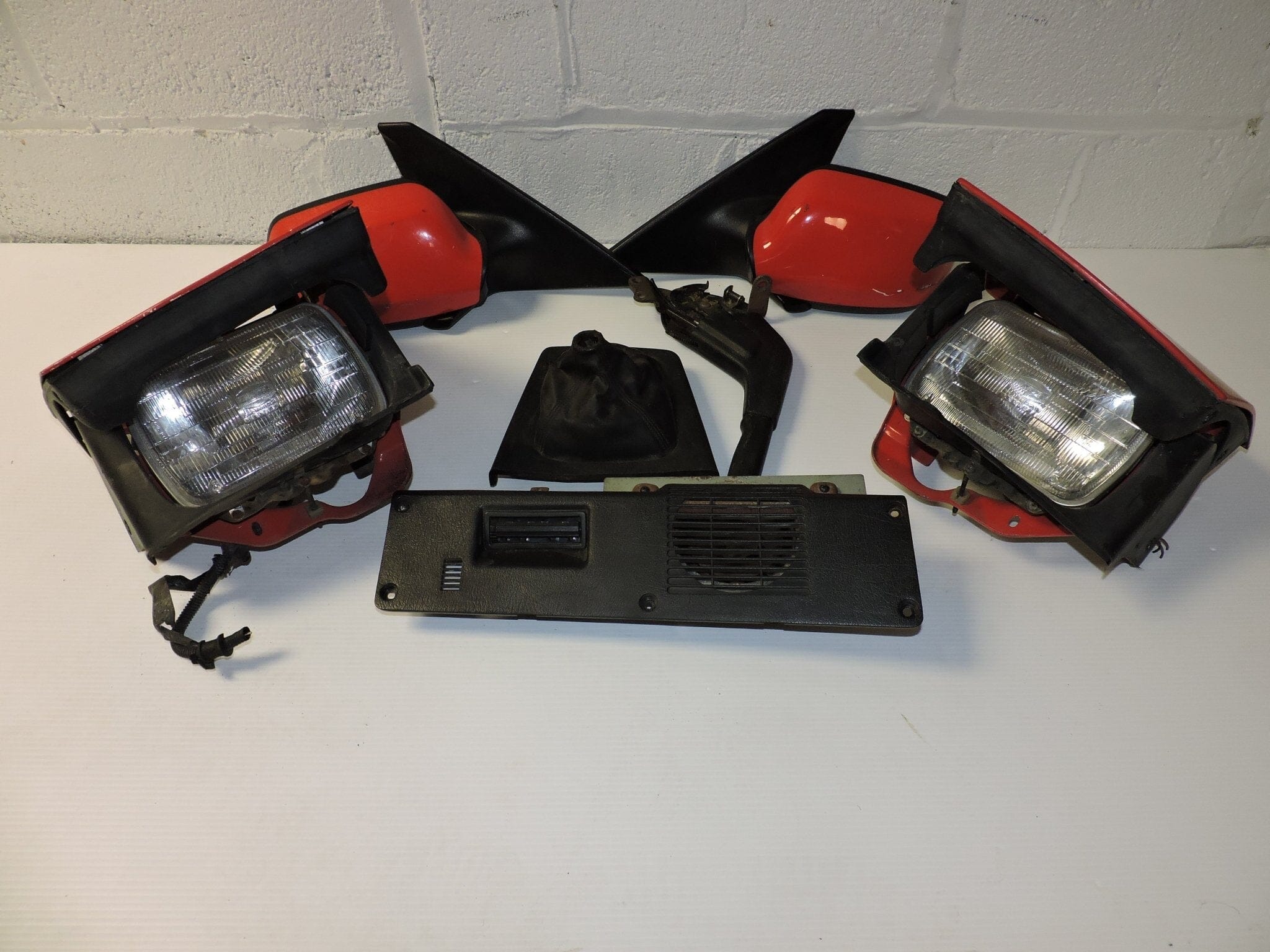 Mazda RX-7 Turbo Il FC 1989-1992 JDM Head Lights And Accessories Bundle RX7