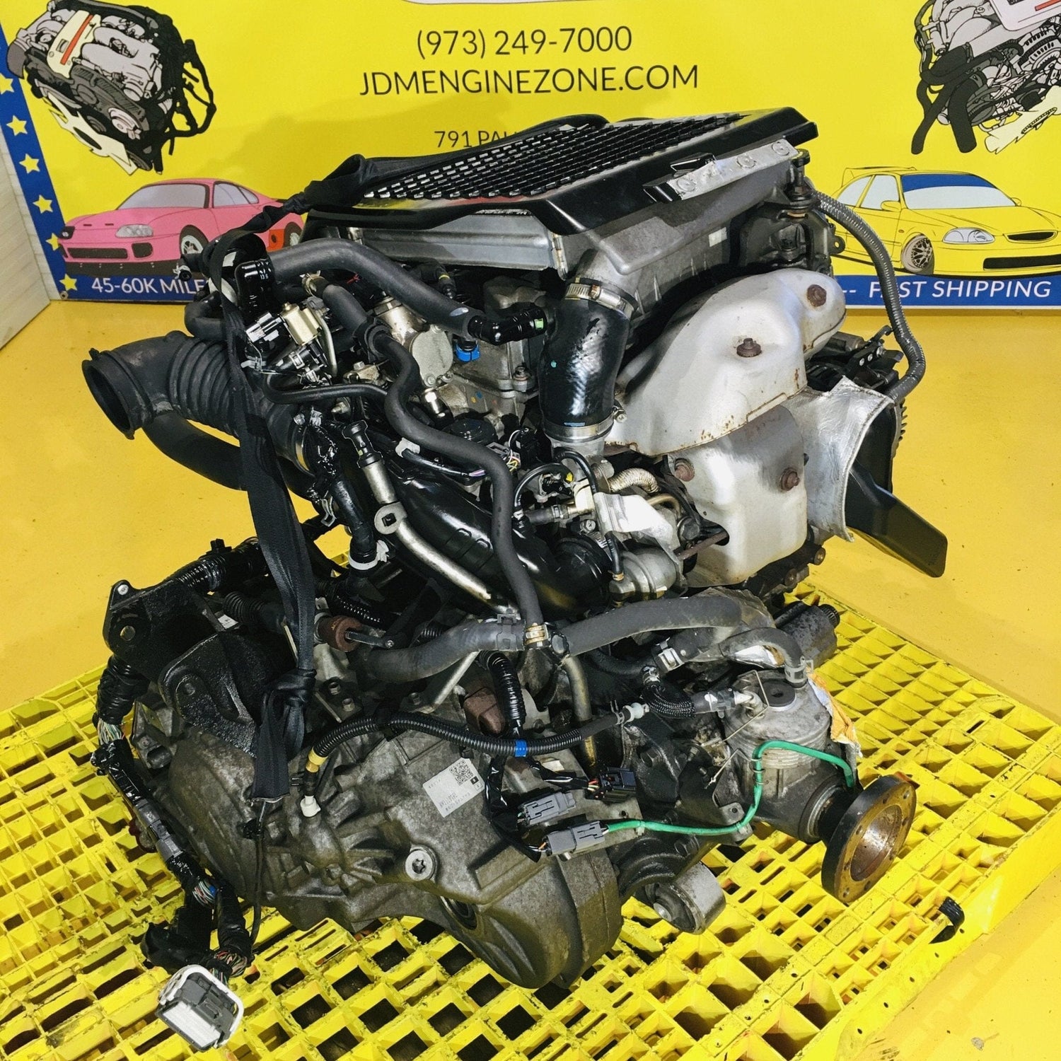 Mazda Speed6 (2005-2007) 2.3l Turbo Jdm Engine Actual Swap 