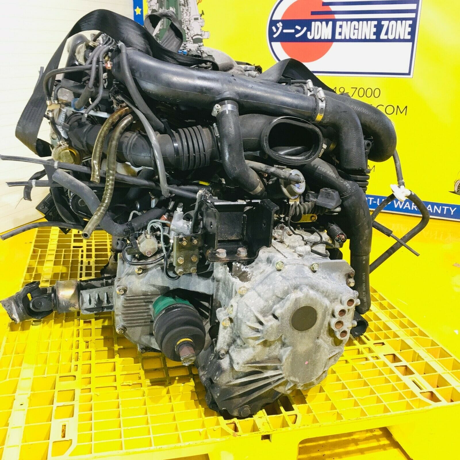 Mitsubishi 3000GT 1994-1997 Twin Turbo 3.0L 6 Speed JDM Engine Transmission Full Swap - 6G72TT