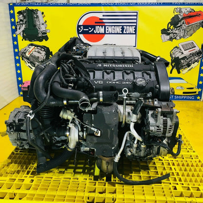 Mitsubishi 3000GT 1994-1997 Twin Turbo 3.0L JDM V6 Engine Motor - 6G72TT