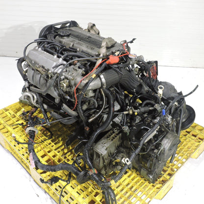 Mitsubishi Eclipse 1995-1996 2.0L Turbo Engine Automatic Transmission Swap - 4G63