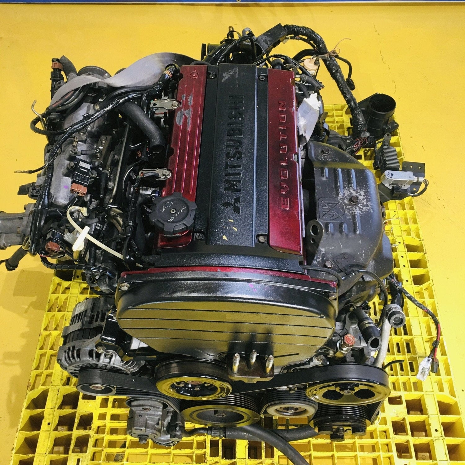 Mitsubishi Evolution 7 Vii 8 Viii Turbo 2.0l Jdm Engine Automatic Swap 
