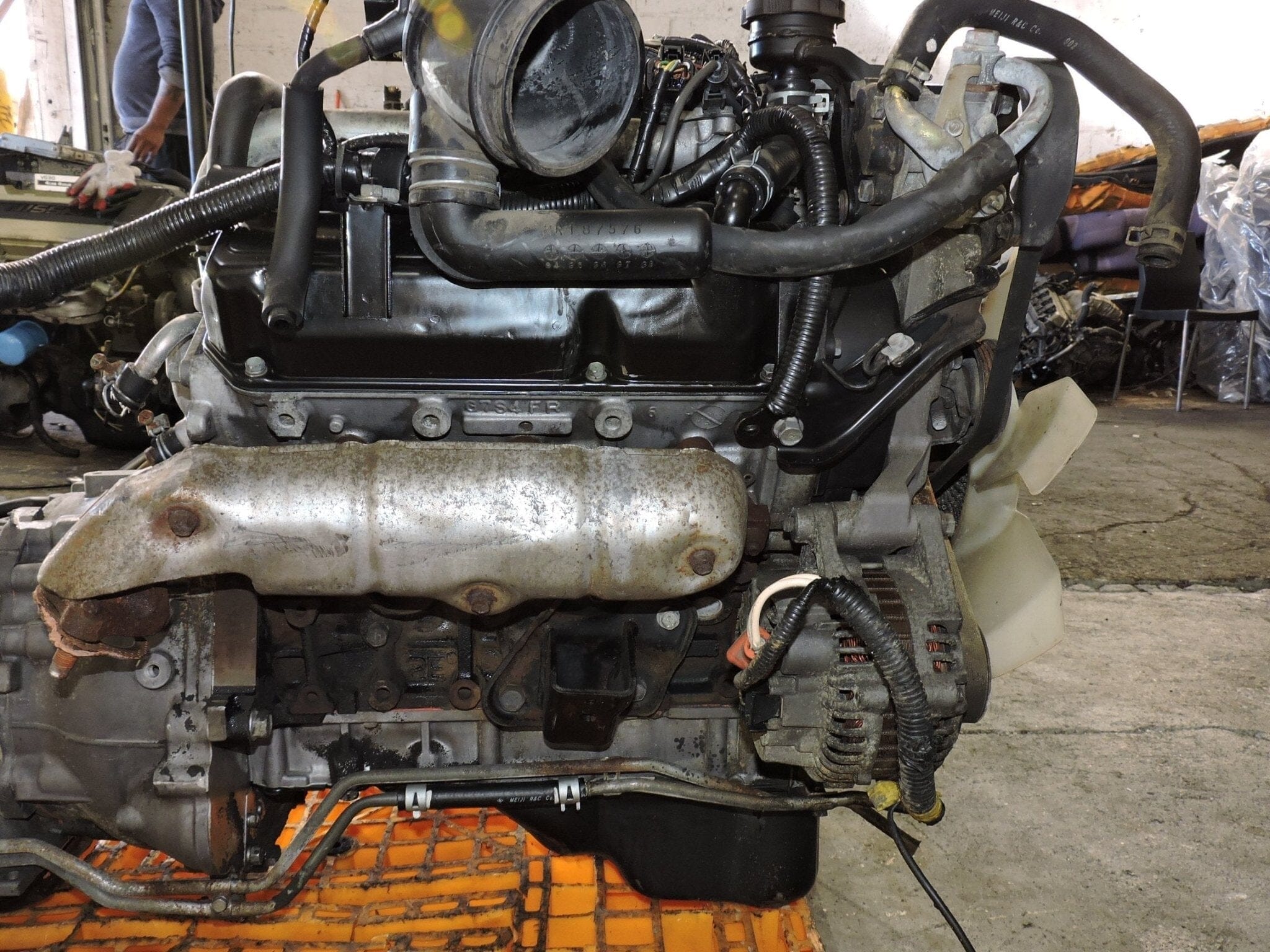 Mitsubishi Pajero Engine With 4wd Automatic Transmission 1991-1999 3.0L V6 4WD JDM Swap 6G72