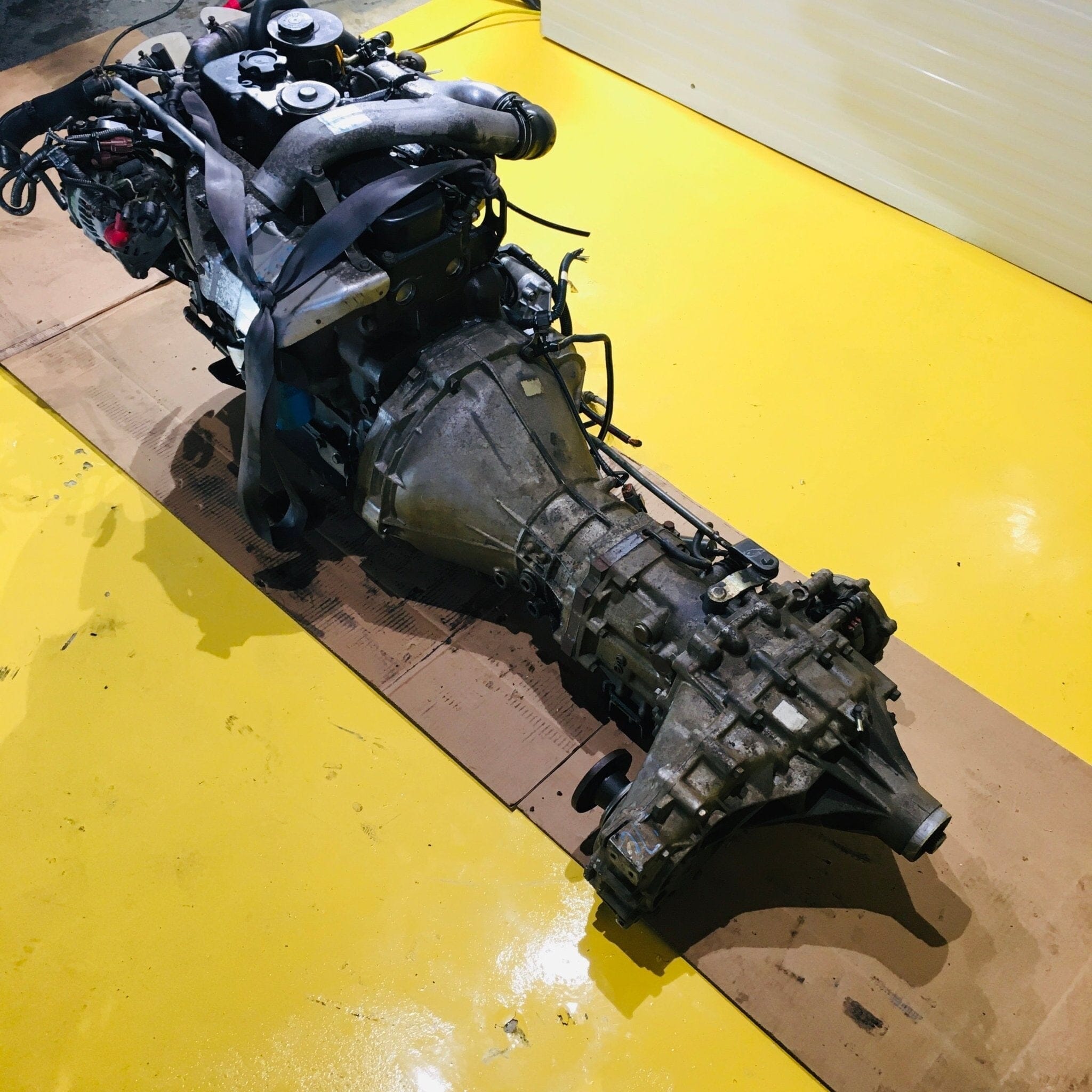 Nissan 3.2l 4wd Diesel Engine and Automatic Transmission Swap 102 QD32