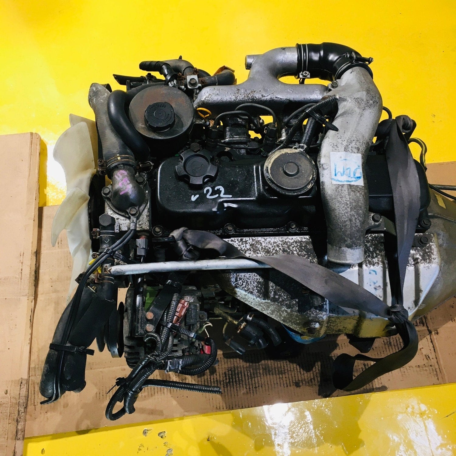 Nissan 3.2l 4wd Diesel Engine and Automatic Transmission Swap 102 QD32