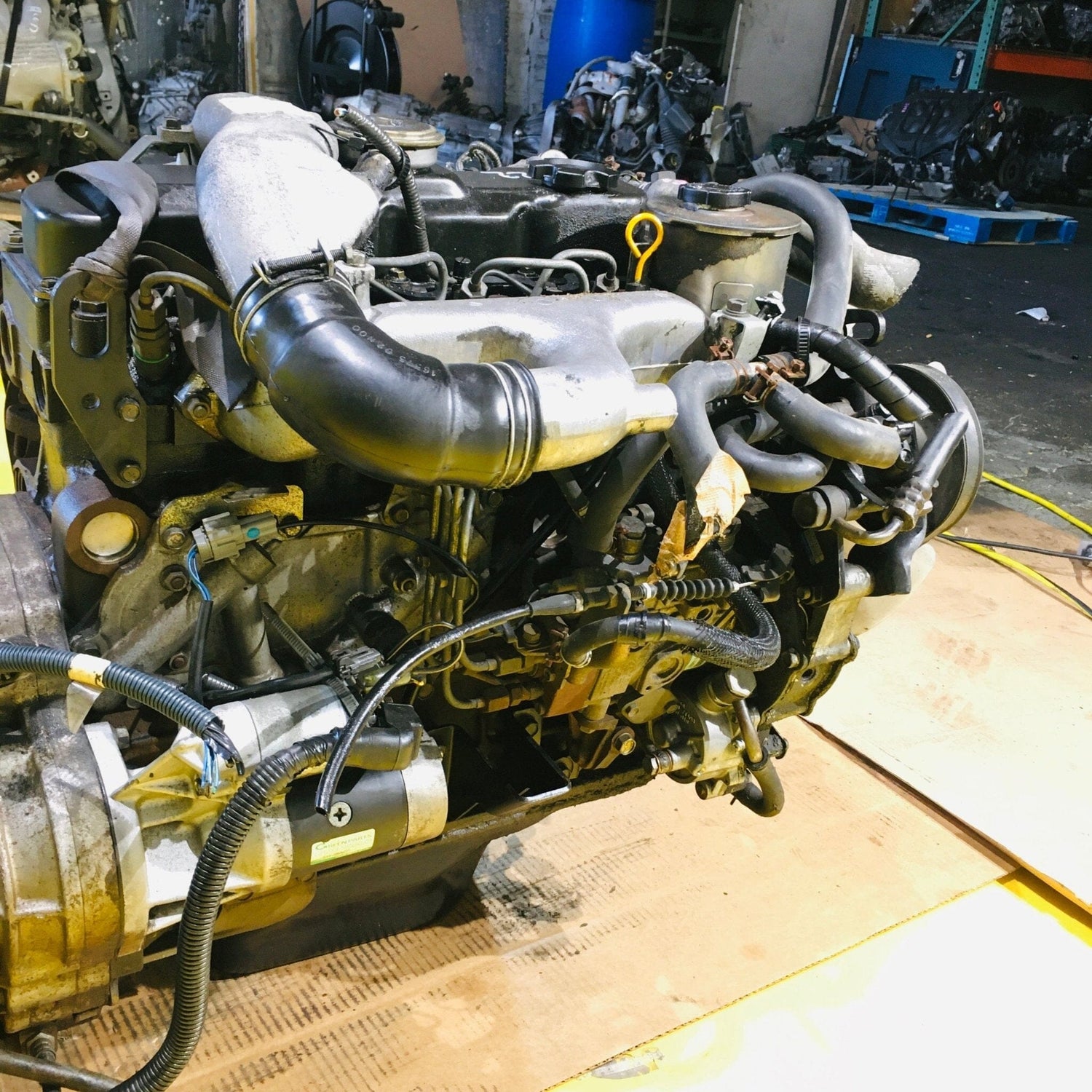 Nissan 3.2l 4wd Diesel Engine and Automatic Transmission Swap 102 QD32