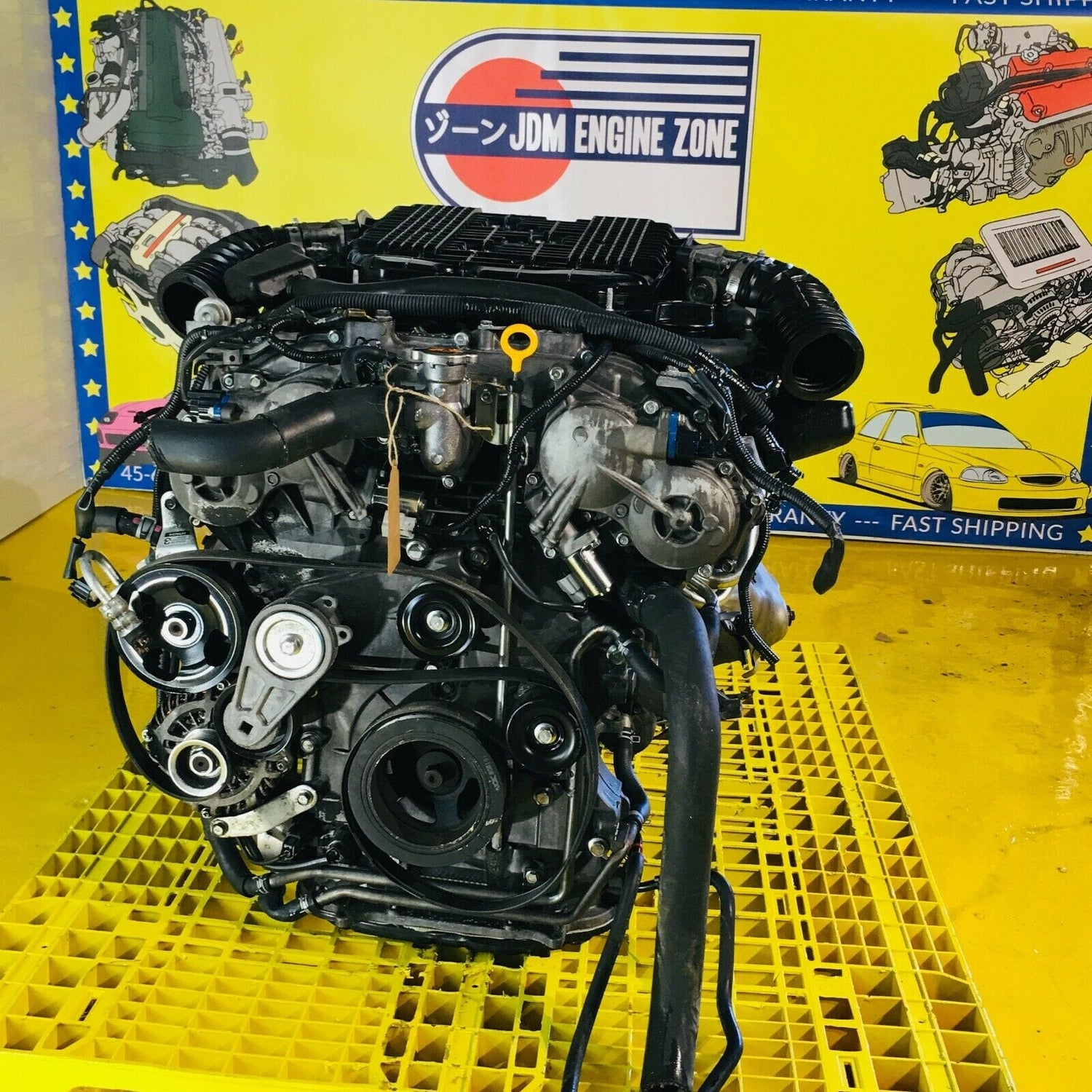 Nissan 350z 2007-2008 3.5L V6 Jdm Engine - VQ35HR