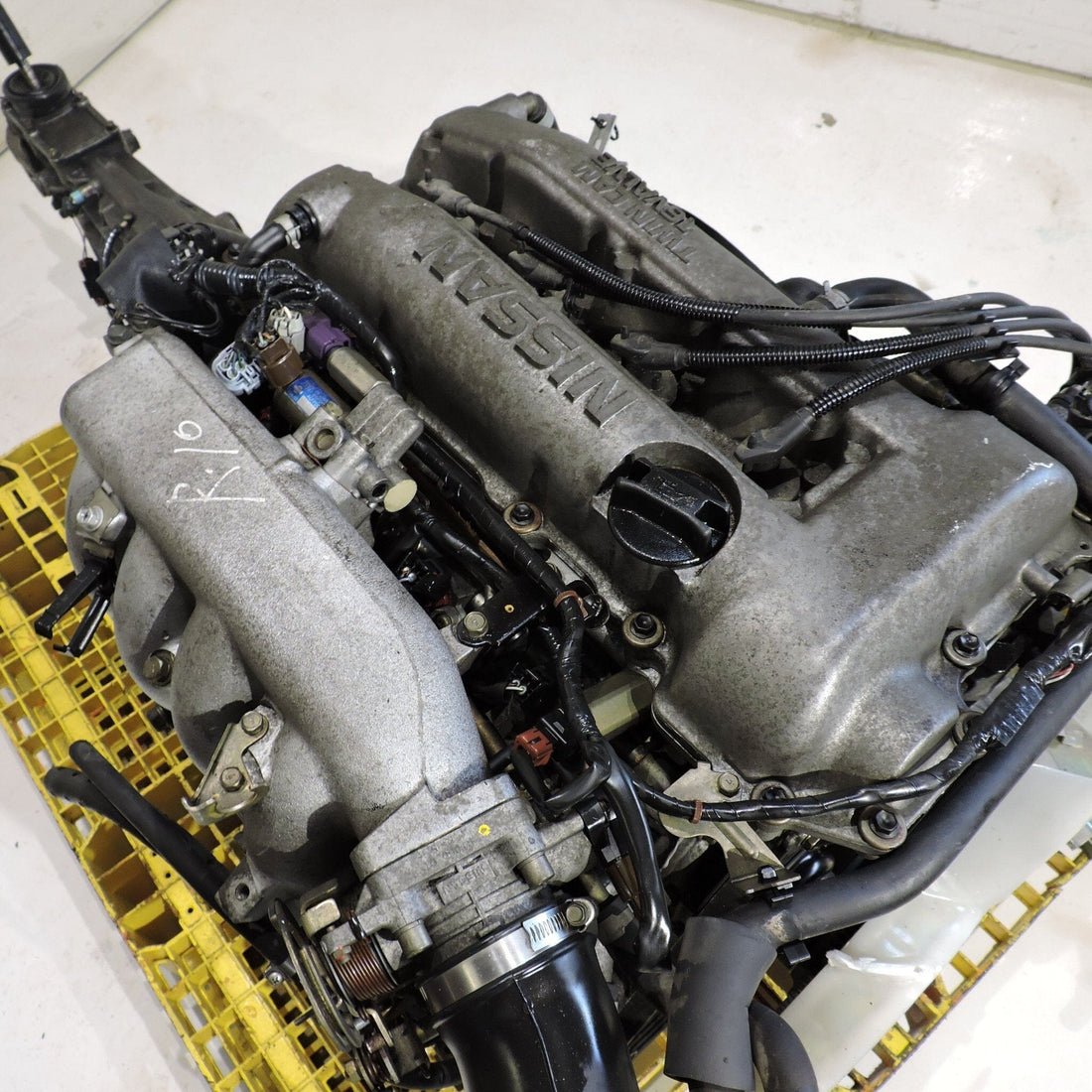 Nissan Silvia 180sx 240sx Engine 5 Speed Transmission S14 2.0l Rwd Non-Turbo JDM Engine Transmission - Sr20de