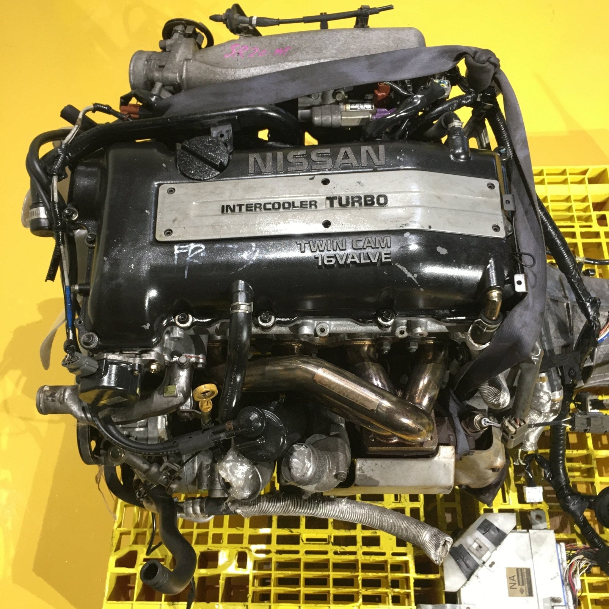 Nissan Silvia S14 1997-1998 Turbo 2.0l 5 Speed Manual JDM Engine Transmission Full Swap - SR20DET