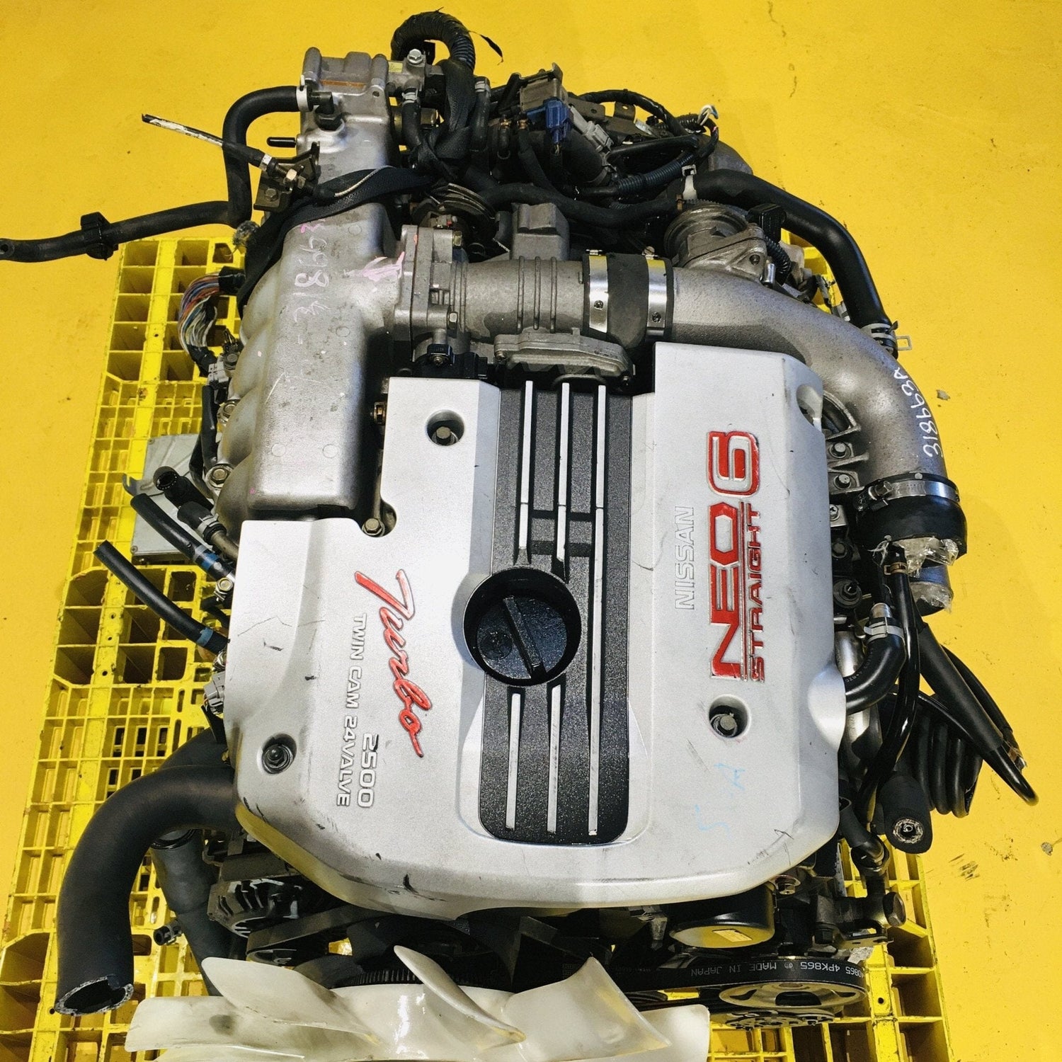 Nissan Skyline 2.5l Neo Vvl Straight 6 Turbo Rwd Complete Jdm Engine Swap 