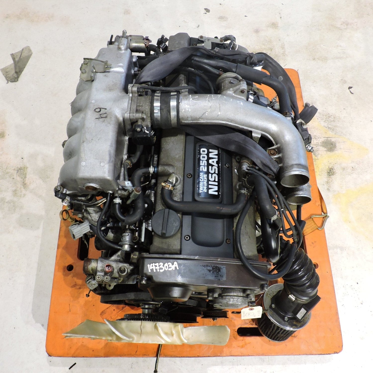 Nissan Skyline 2.5L Turbo Rwd Non Neo JDM Actual Engine Transmission Swap B - Rb25det Series 2