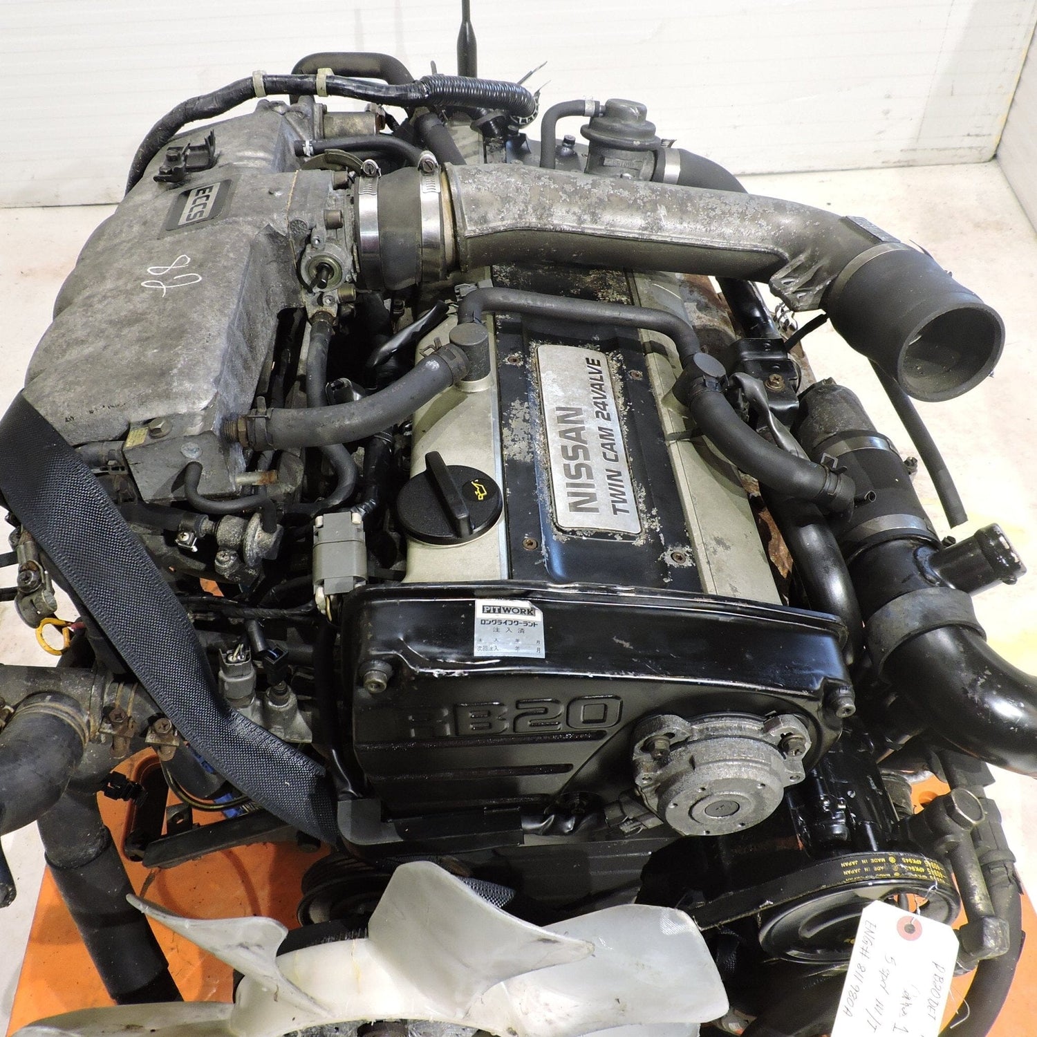 Nissan Skyline Vvl Turbo 2.0l Rwd Jdm Engine Transmission Rb20det 5 Speed Manual