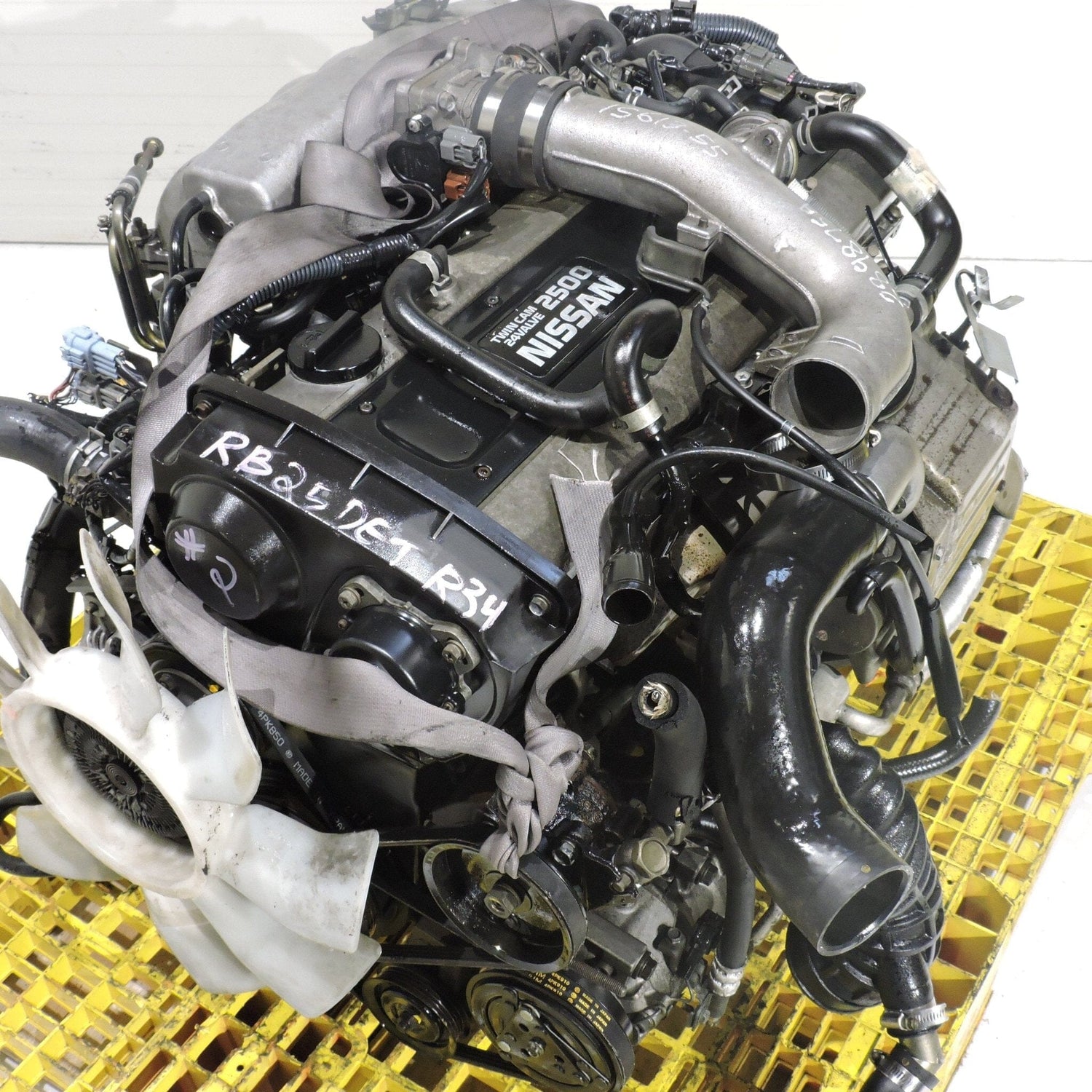 Nissan Skyline Non-Neo Vvl Turbo 2.5l Awd Jdm Actual Engine Swap Rb25det