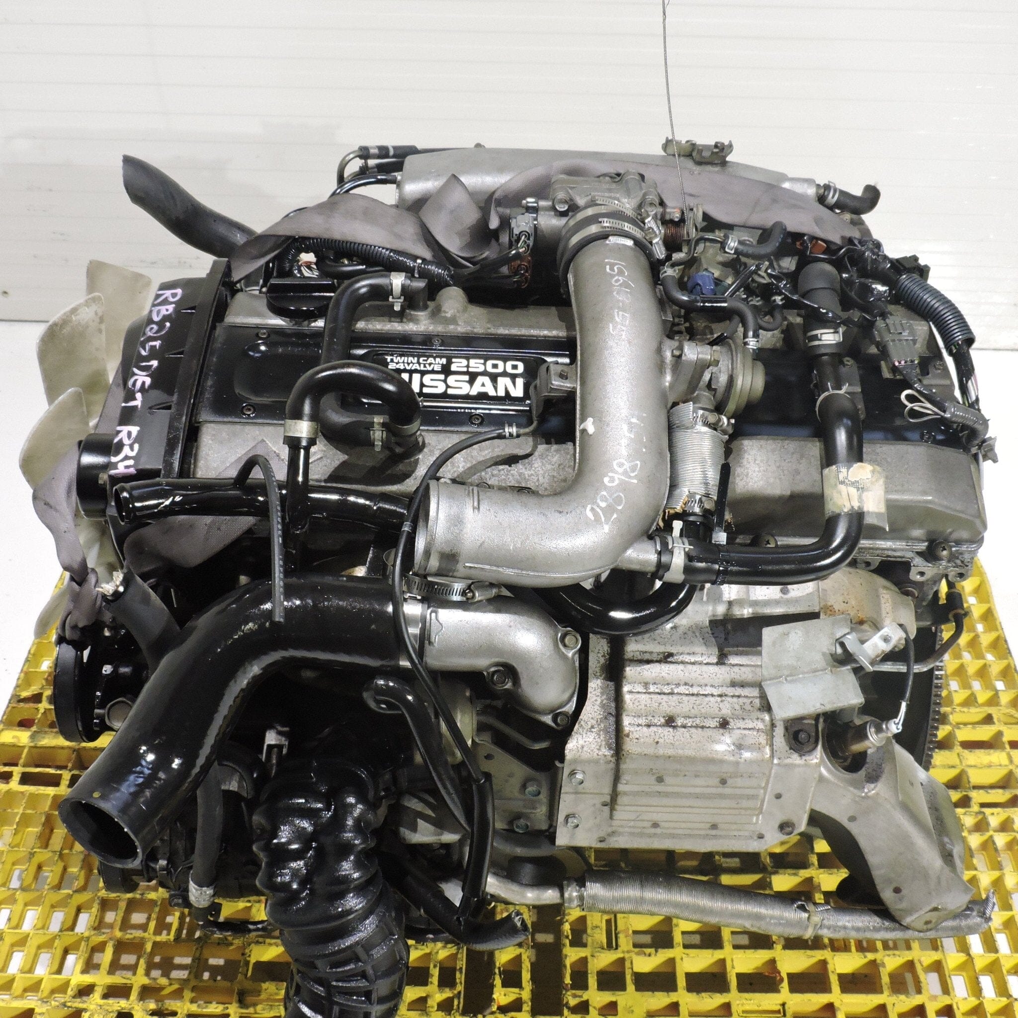 Nissan Skyline Non-Neo Vvl Turbo 2.5l Awd Jdm Actual Engine Swap Rb25det