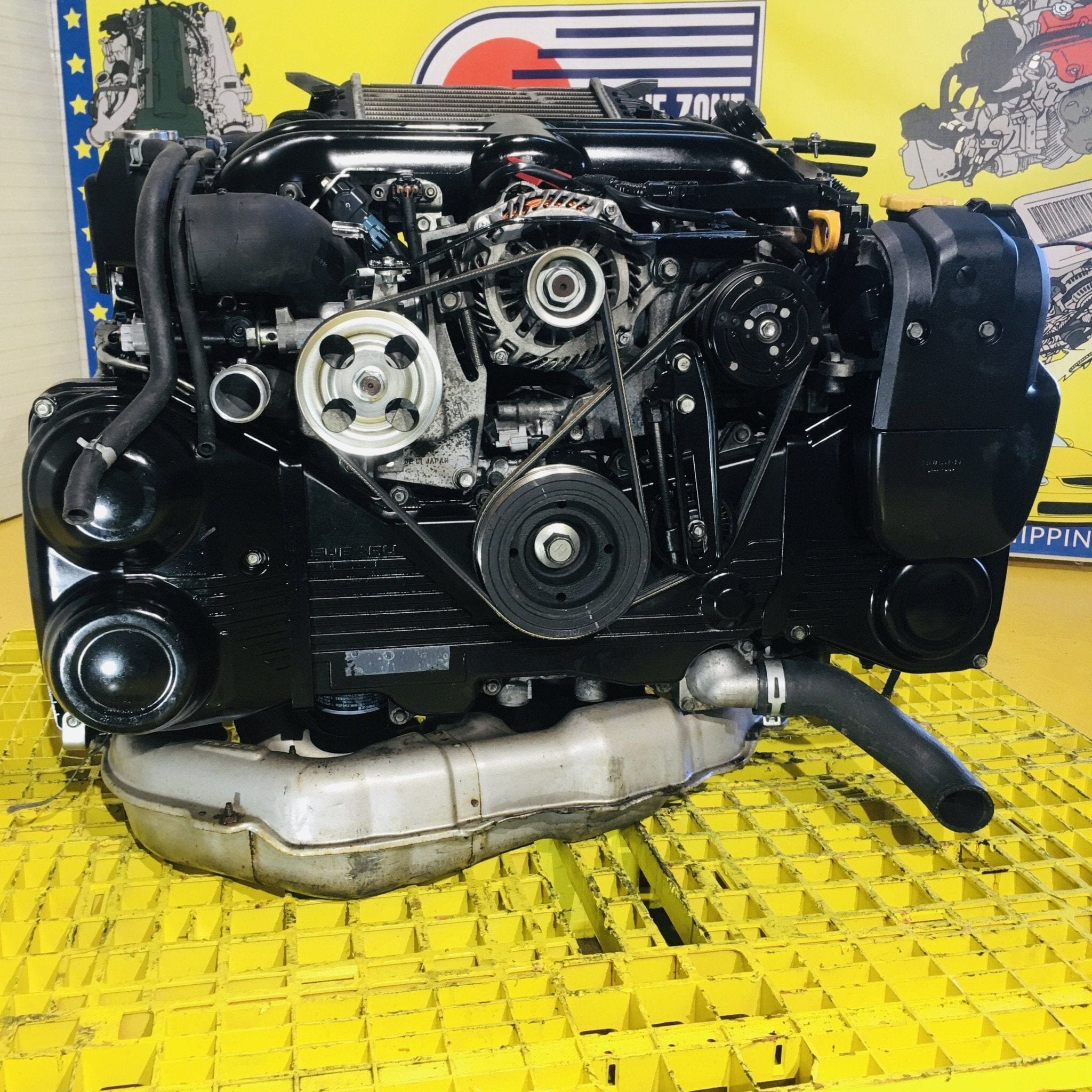 Subaru Impreza Wrx (2006-2011) 2.0l Turbo Jdm Engine Actual Swap Ej20x