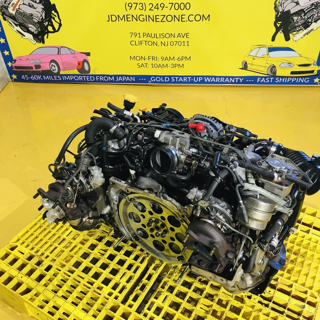 SUBARU LEGACY GT (2004-2005) 2.0L TURBO JDM ENGINE ACTUAL SWAP 