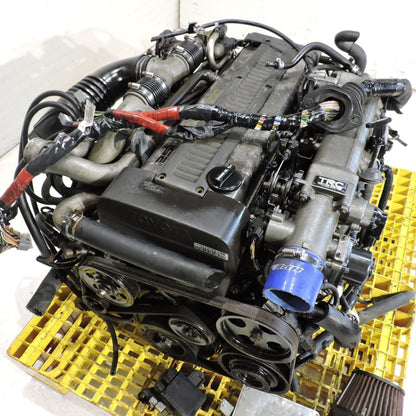 Toyota 1989-1995 2.5L Non Vvt-I Turbo Front Sump JDM Actual Engine 