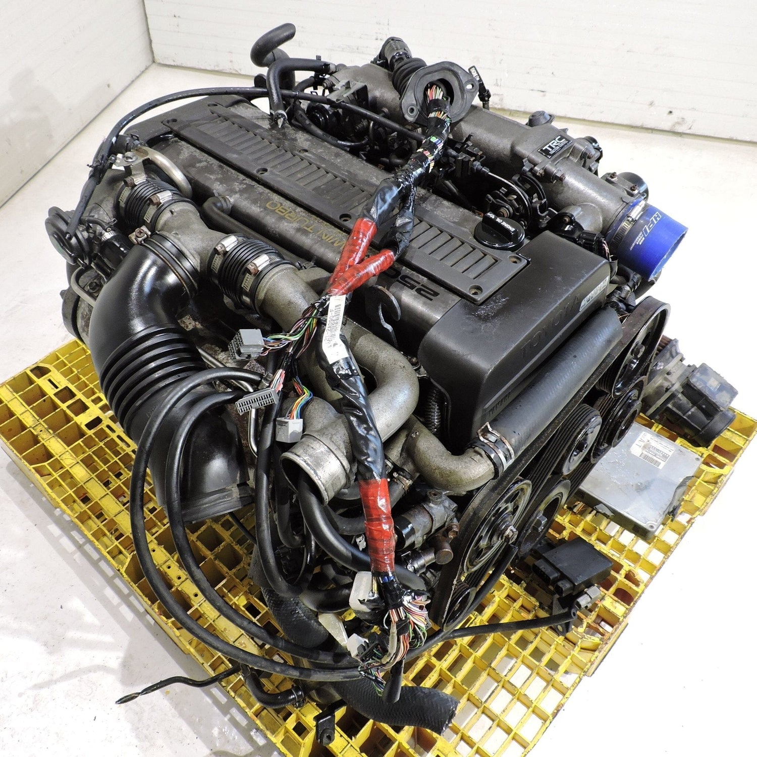 Toyota 1989-1995 2.5L Non Vvt-I Turbo Front Sump JDM Actual Engine 