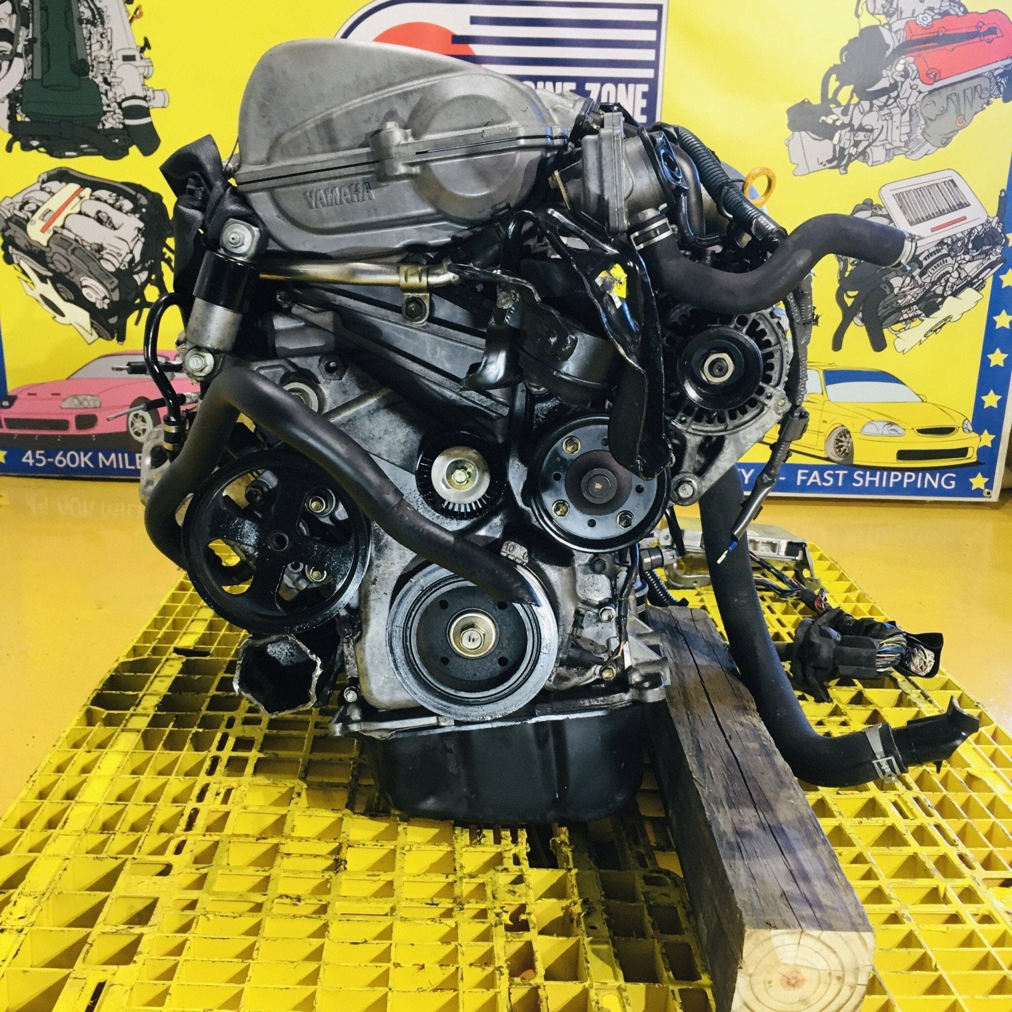 TOYOTA MATRIX XRS (2003-2005) 1.8L JDM 6 SPEED MANUAL COMPLETE ENGINE SWAP - 2ZZ-GE